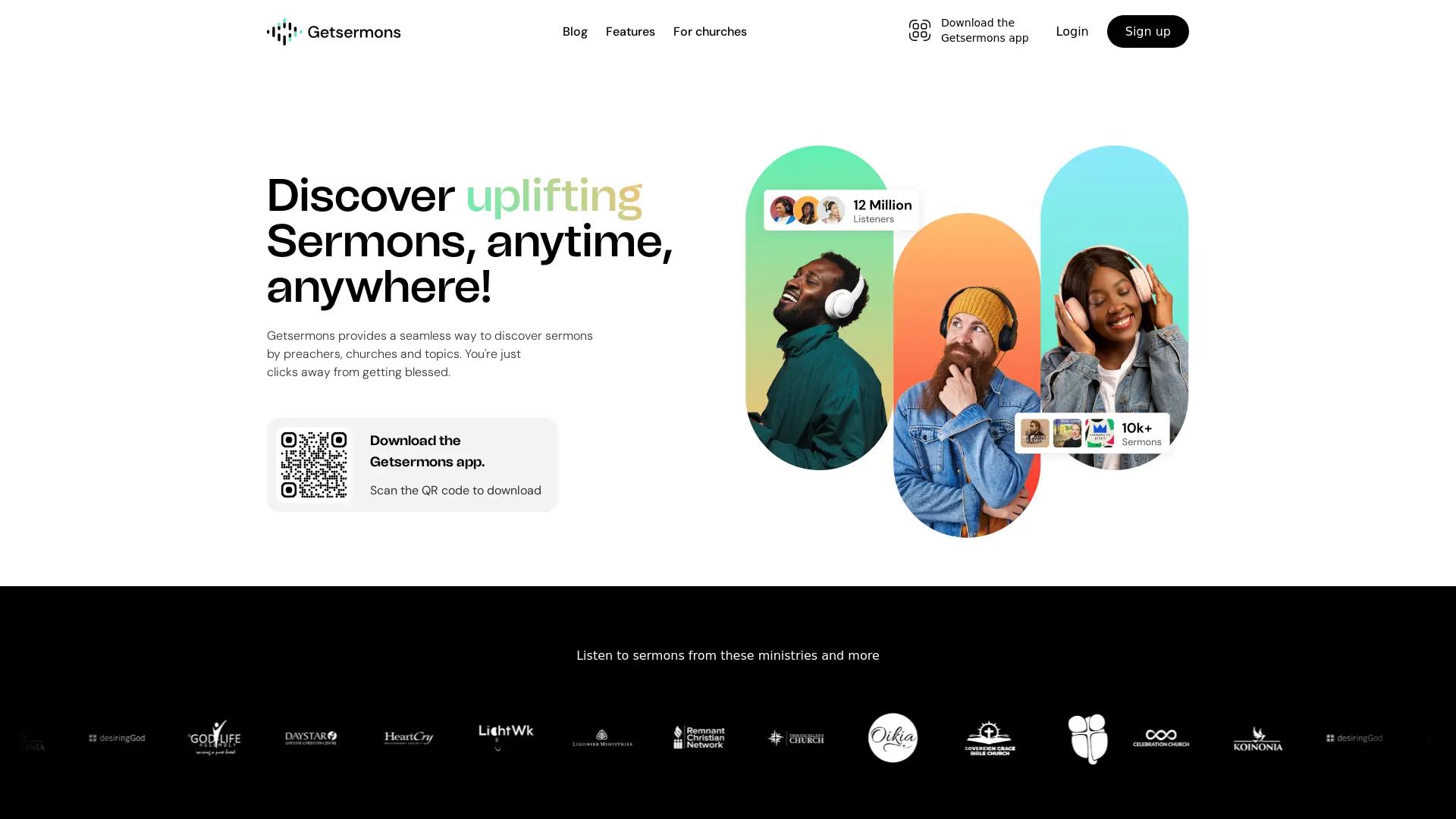 Getsermons screenshot