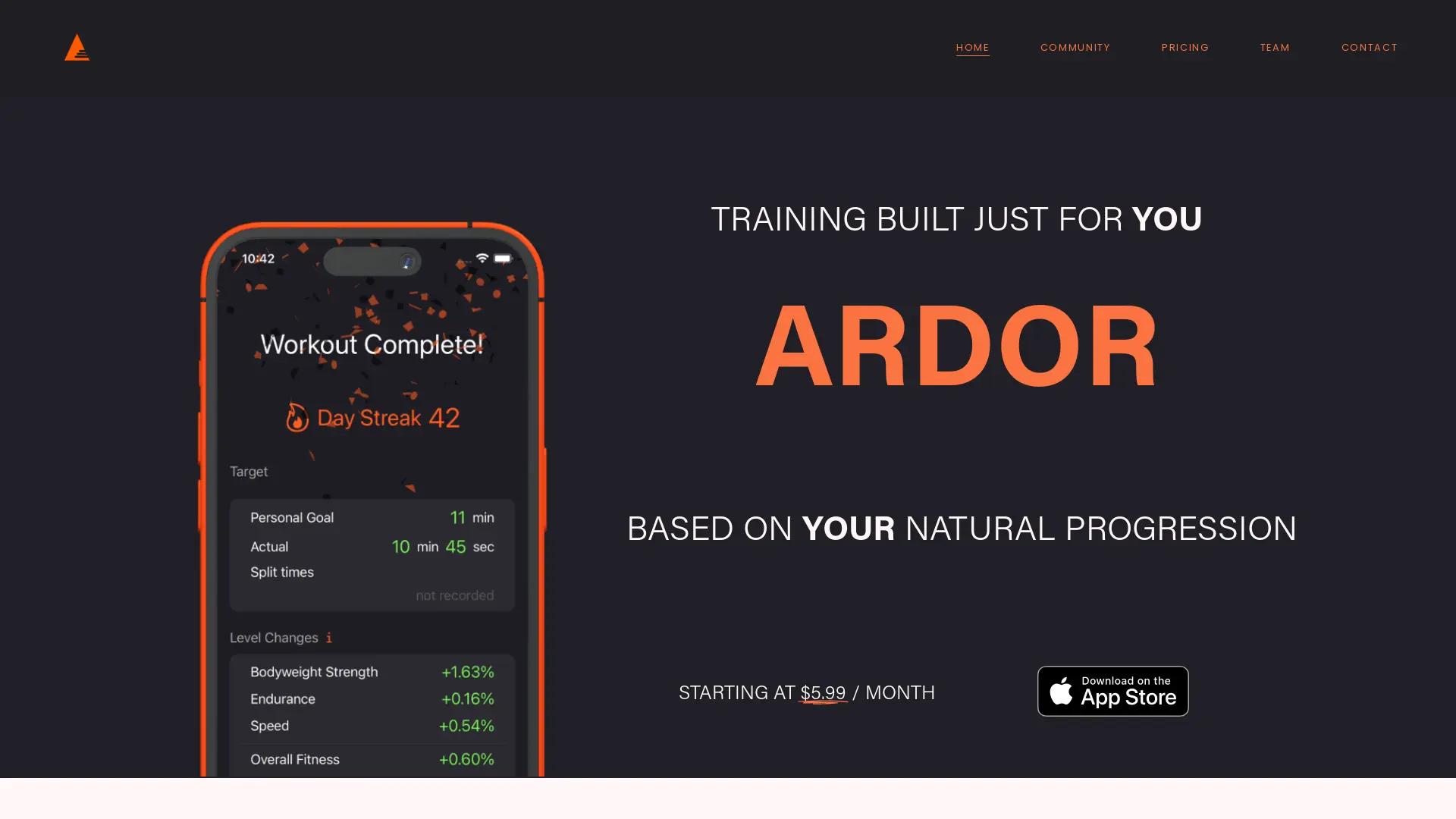 Ardor Fitness screenshot