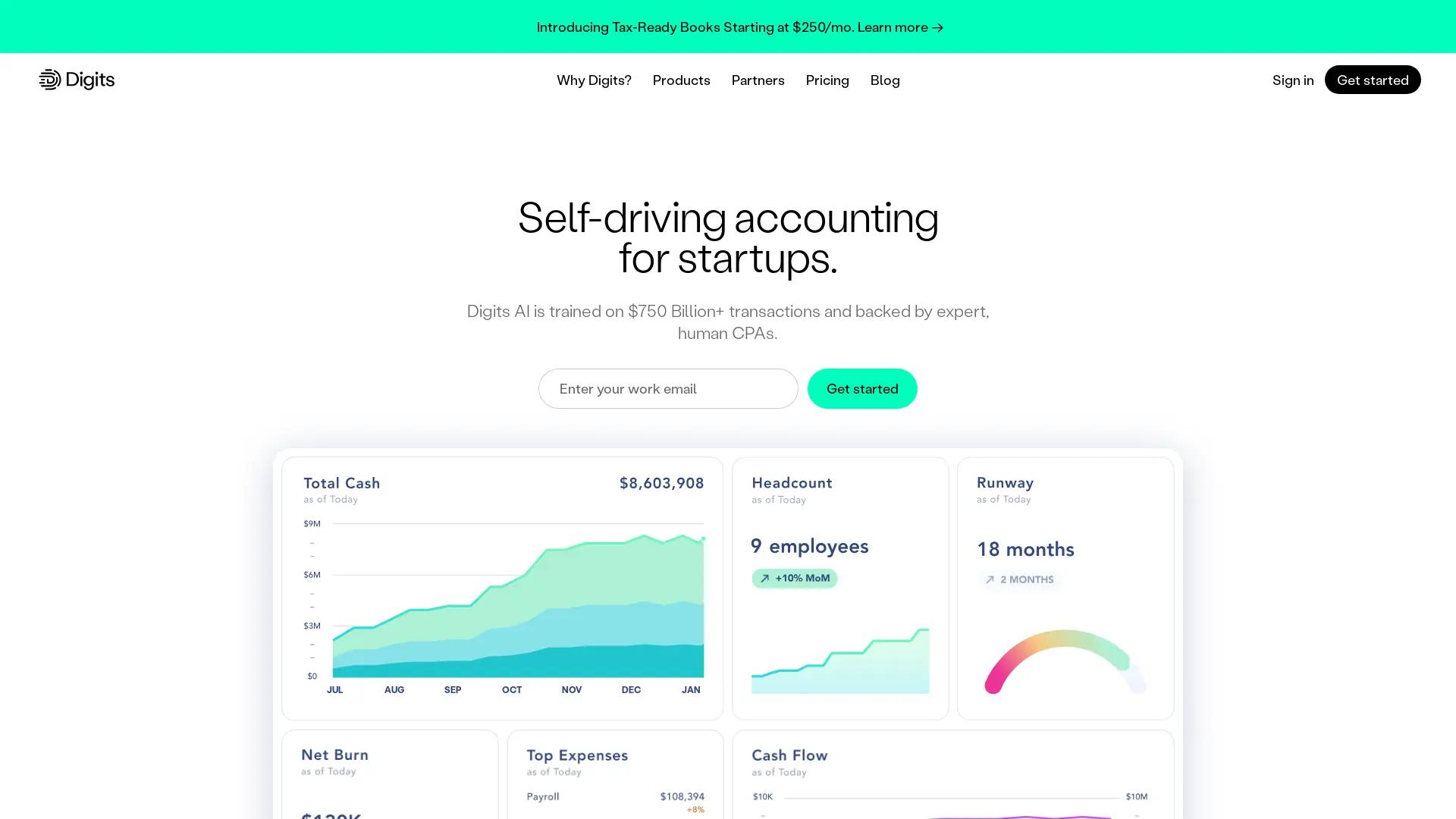 Digits Accounting screenshot