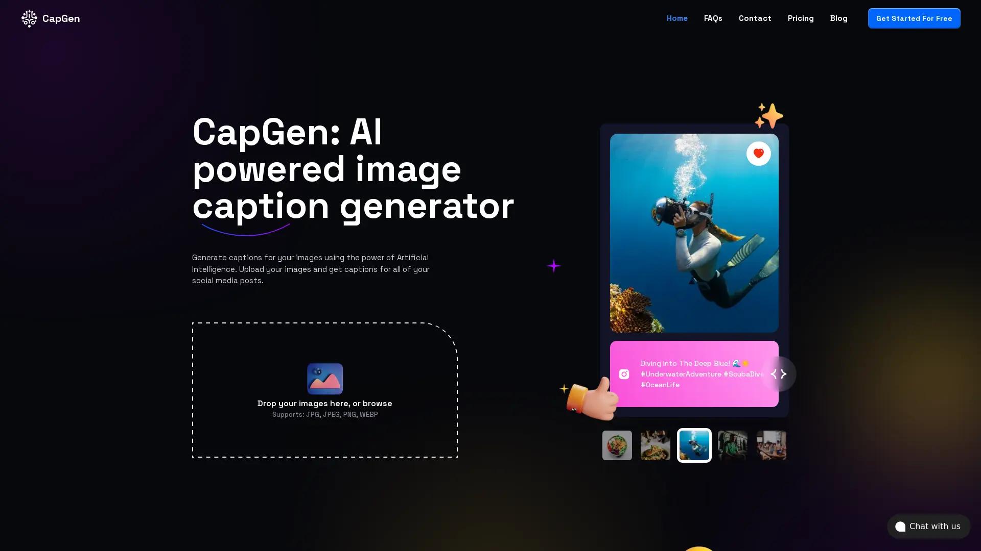 CapGen AI screenshot