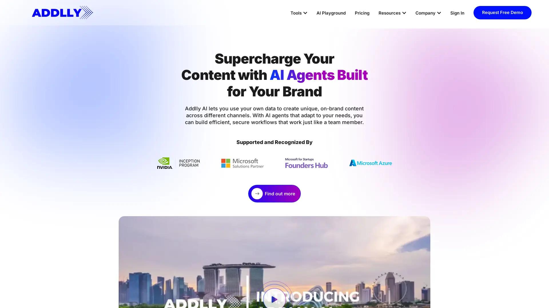 Addlly AI screenshot