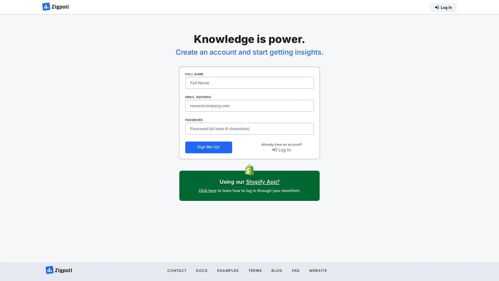 Zigpoll AI screenshot