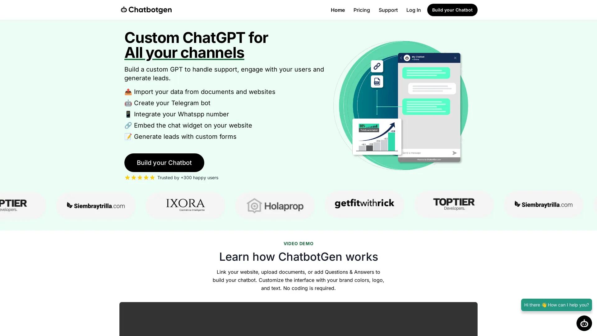 ChatbotGen screenshot