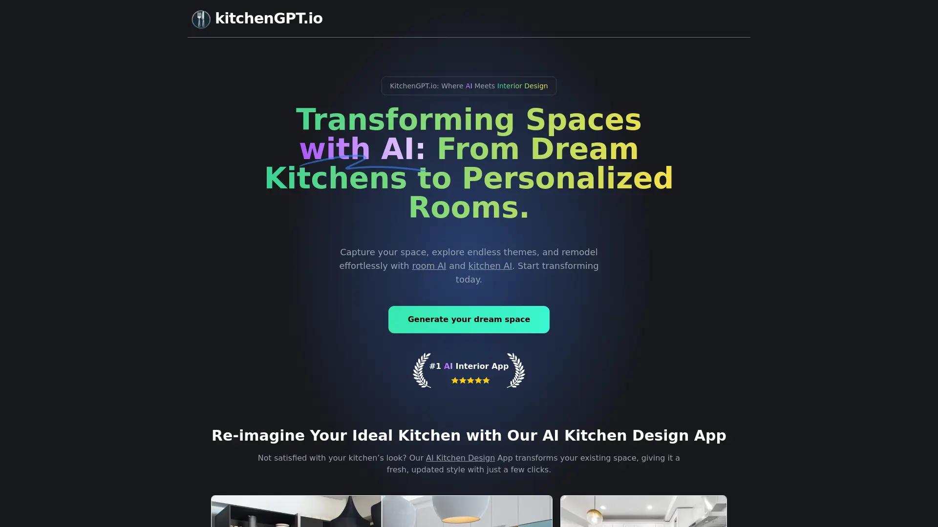 KitchenGPT screenshot