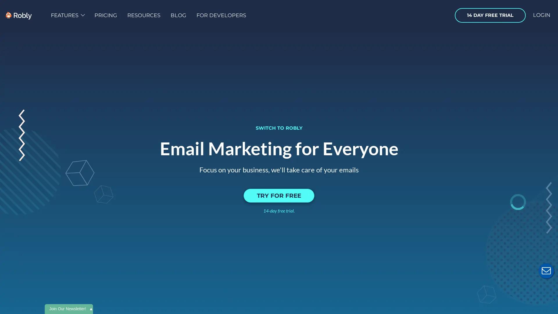 Robly Email Marketing screenshot