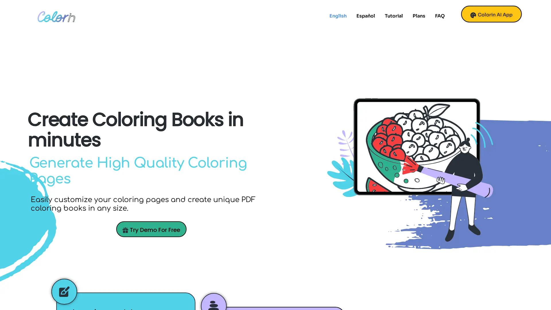 Colorin AI screenshot