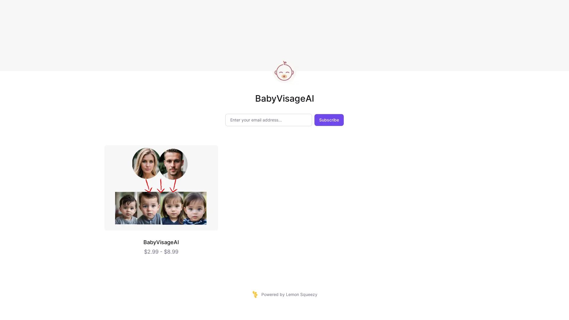 BabyVisageAI screenshot