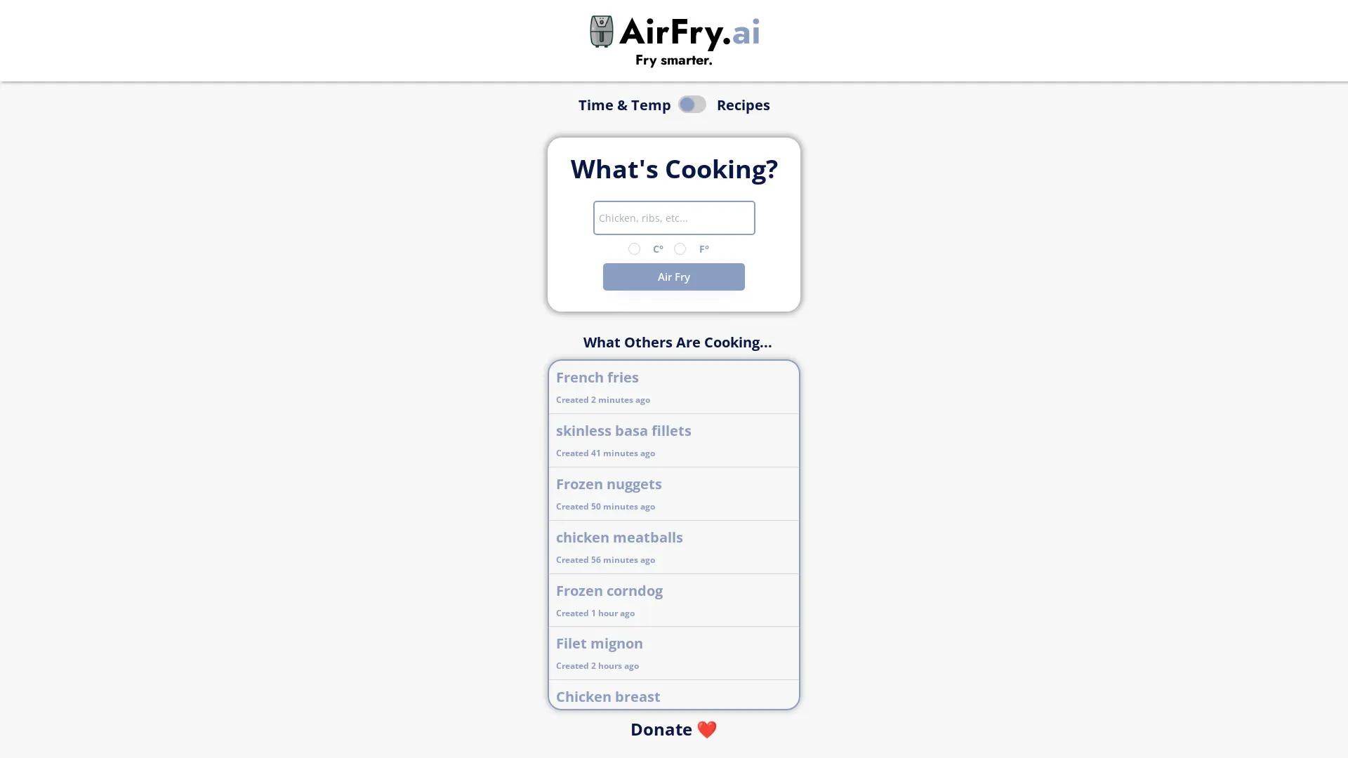 AirFry.Ai screenshot