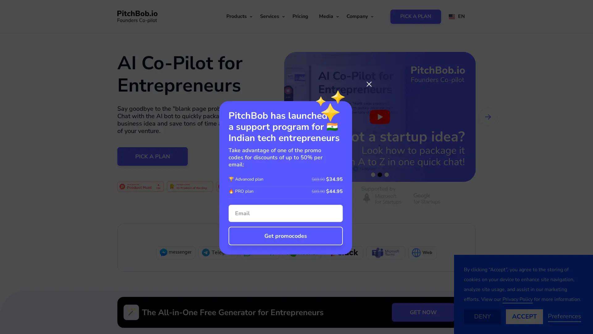 PitchBob.io screenshot