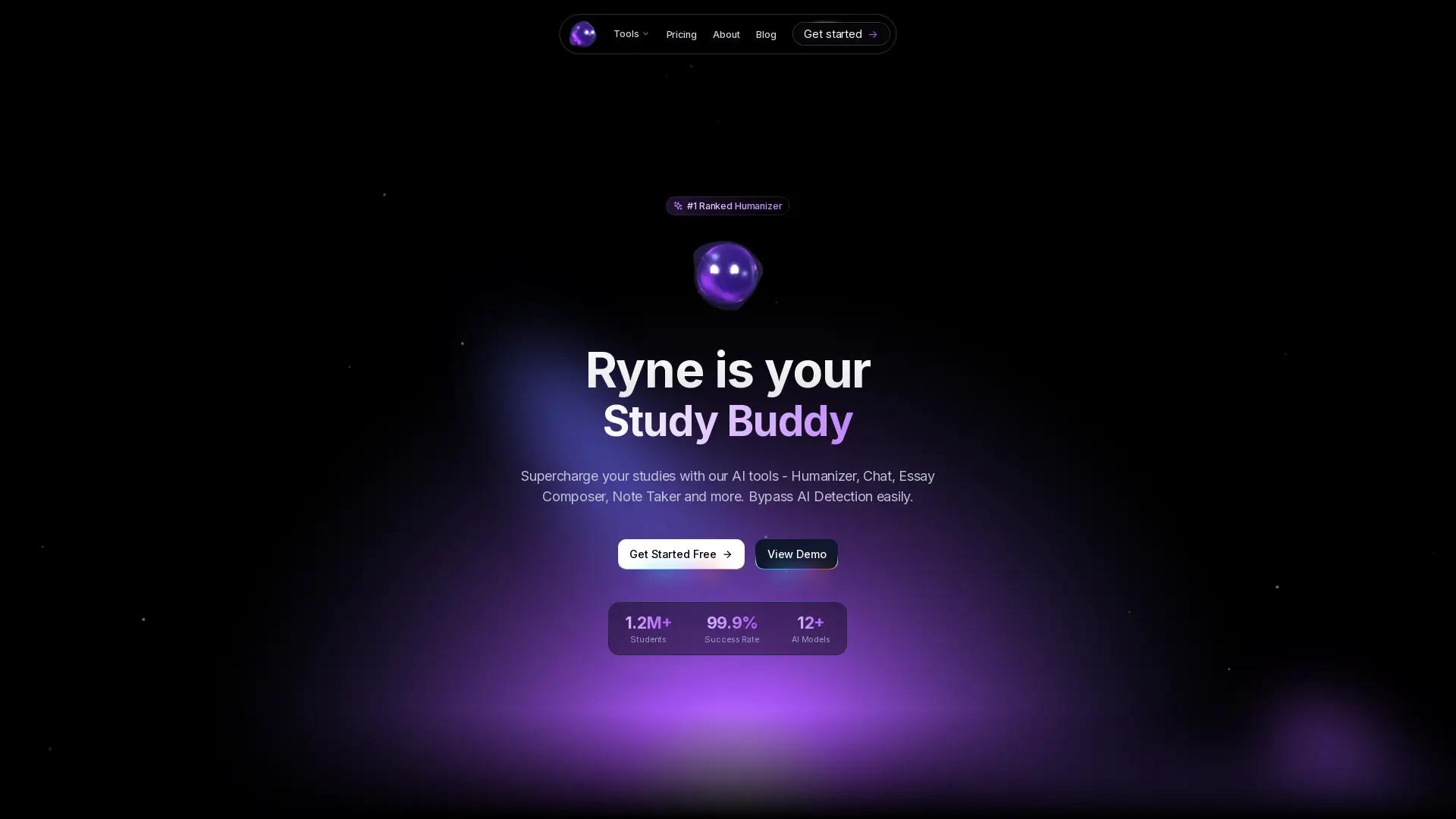 Ryne AI screenshot