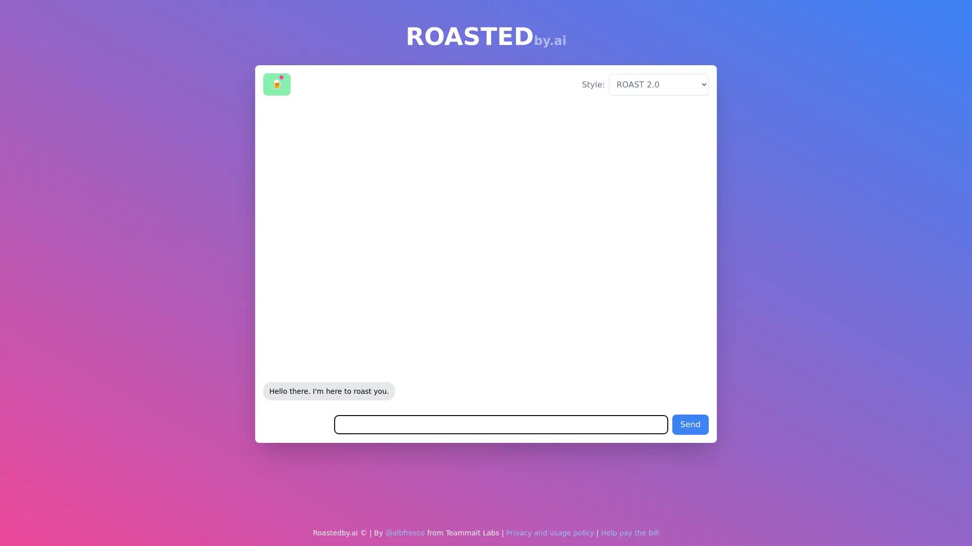 RoastedBy.Ai screenshot