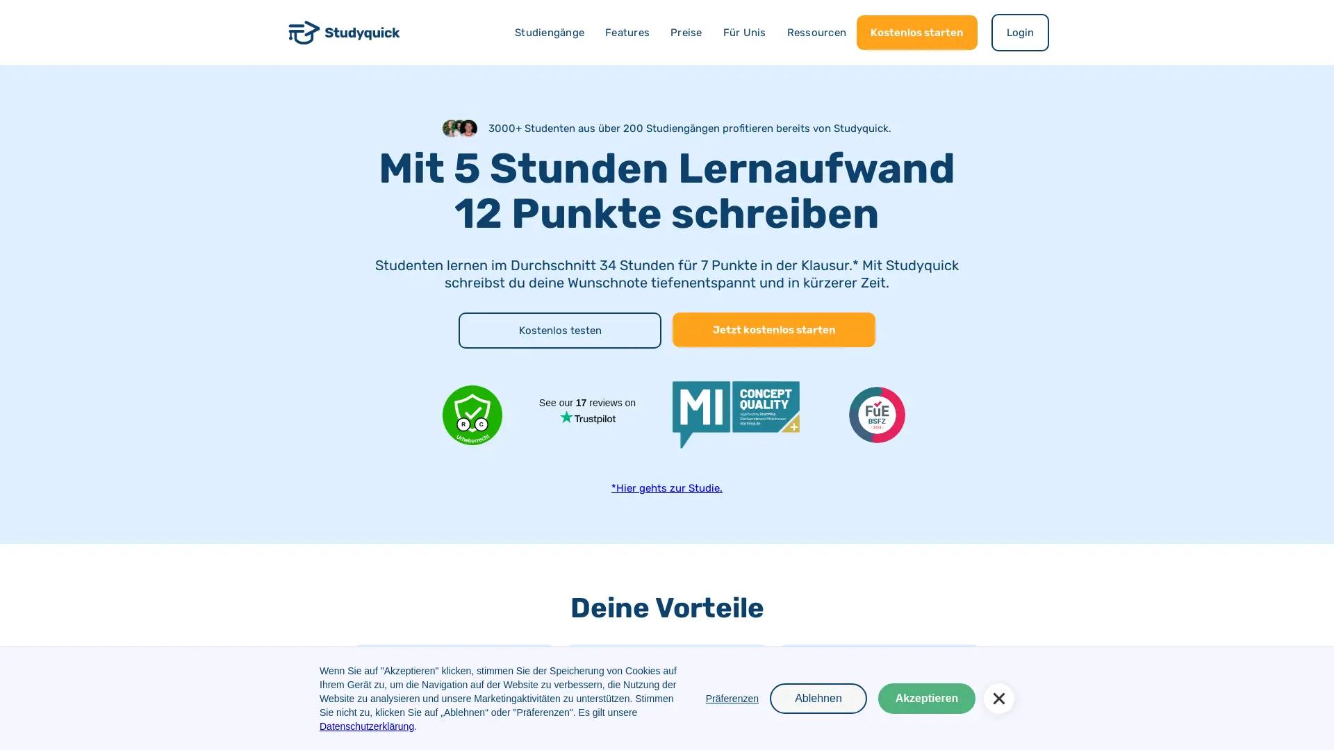 Studyquick screenshot