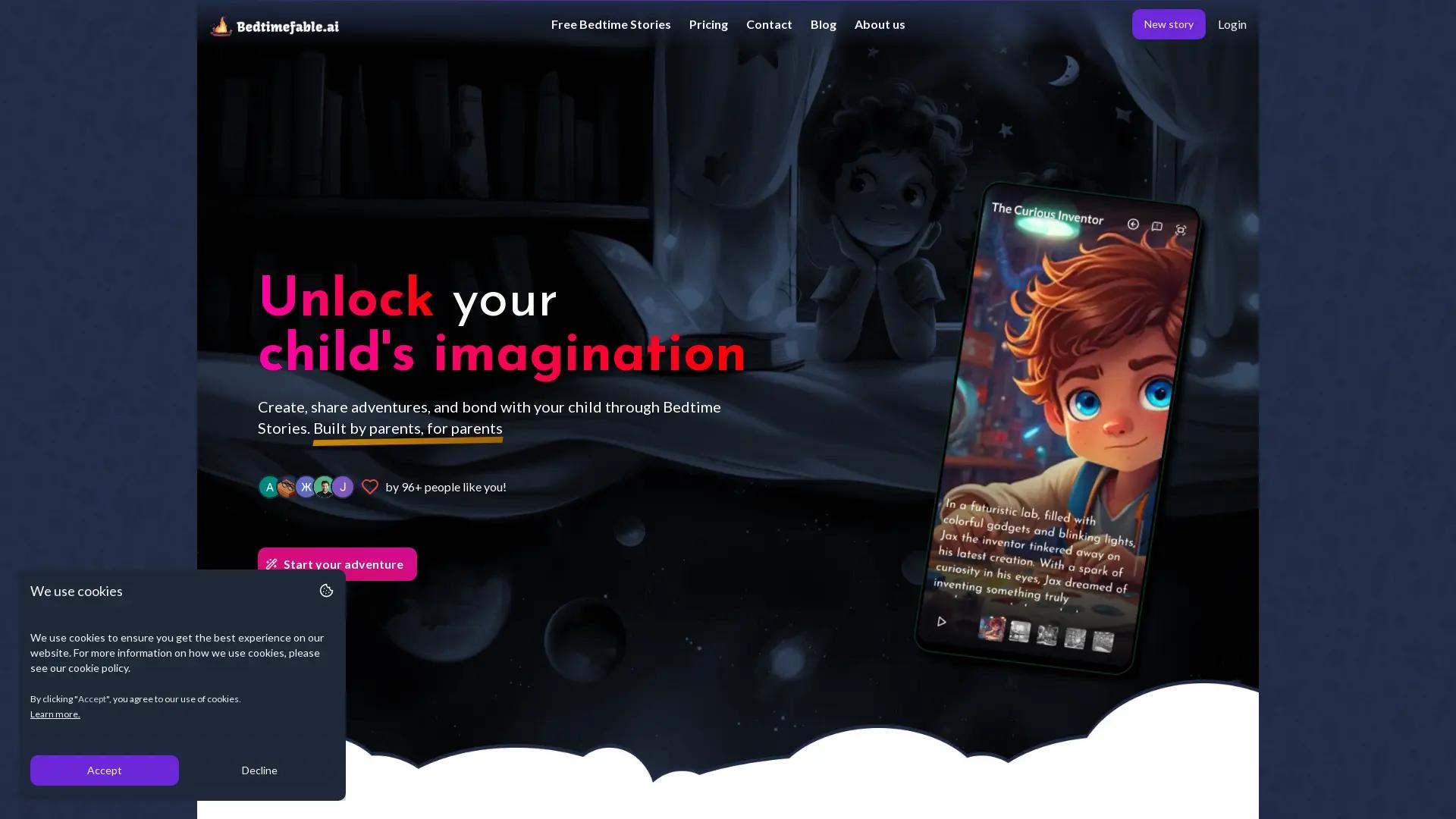 BedtimeFable.Ai screenshot