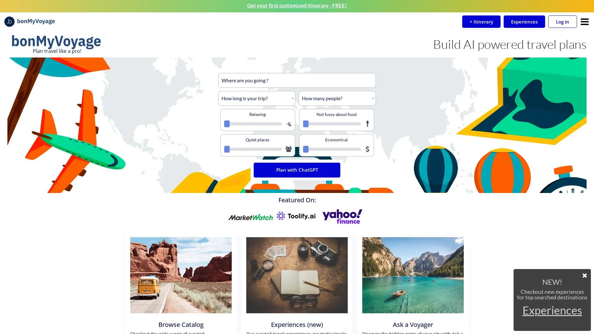 BonMyVoyage screenshot