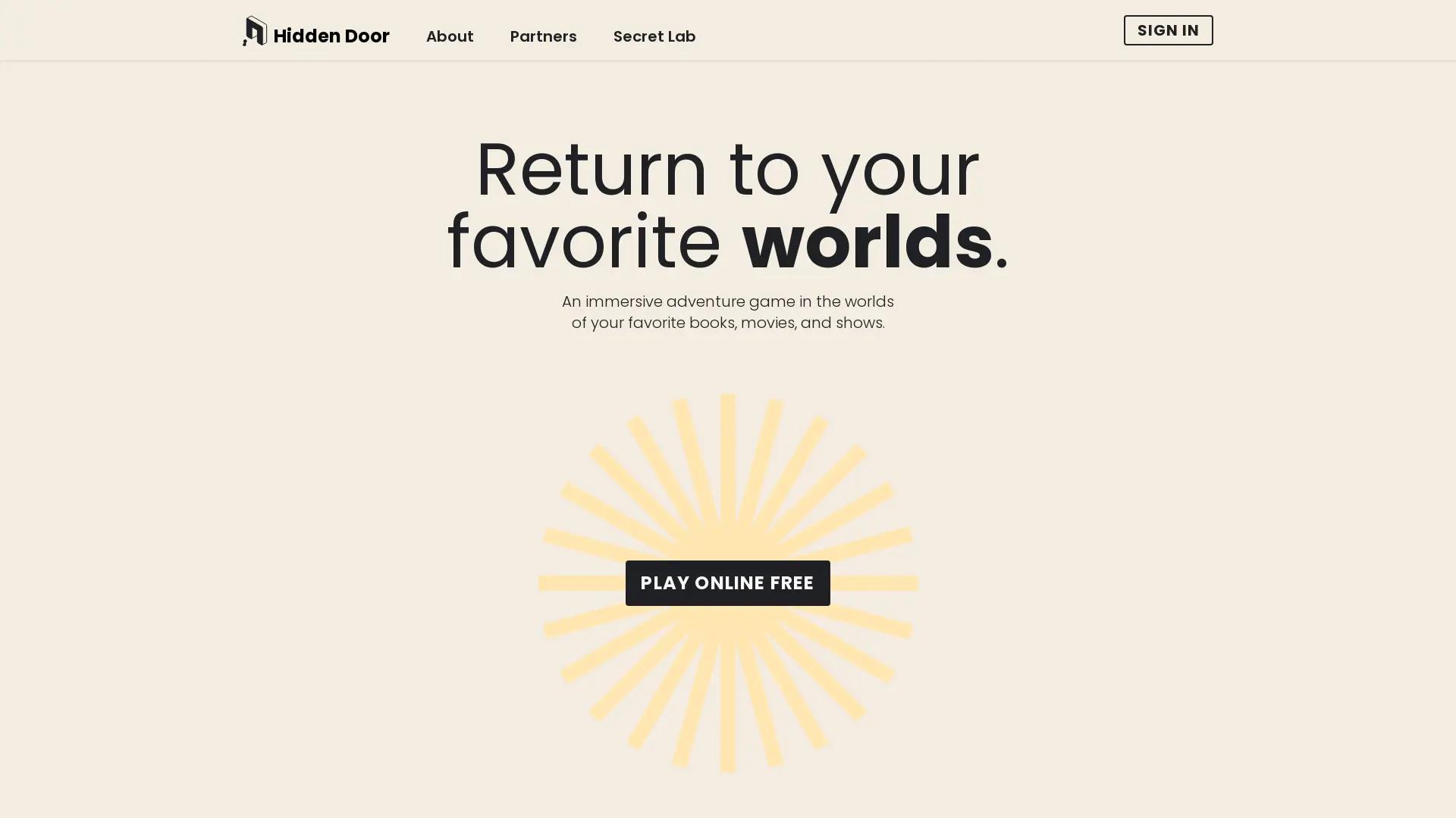 Hidden Door screenshot