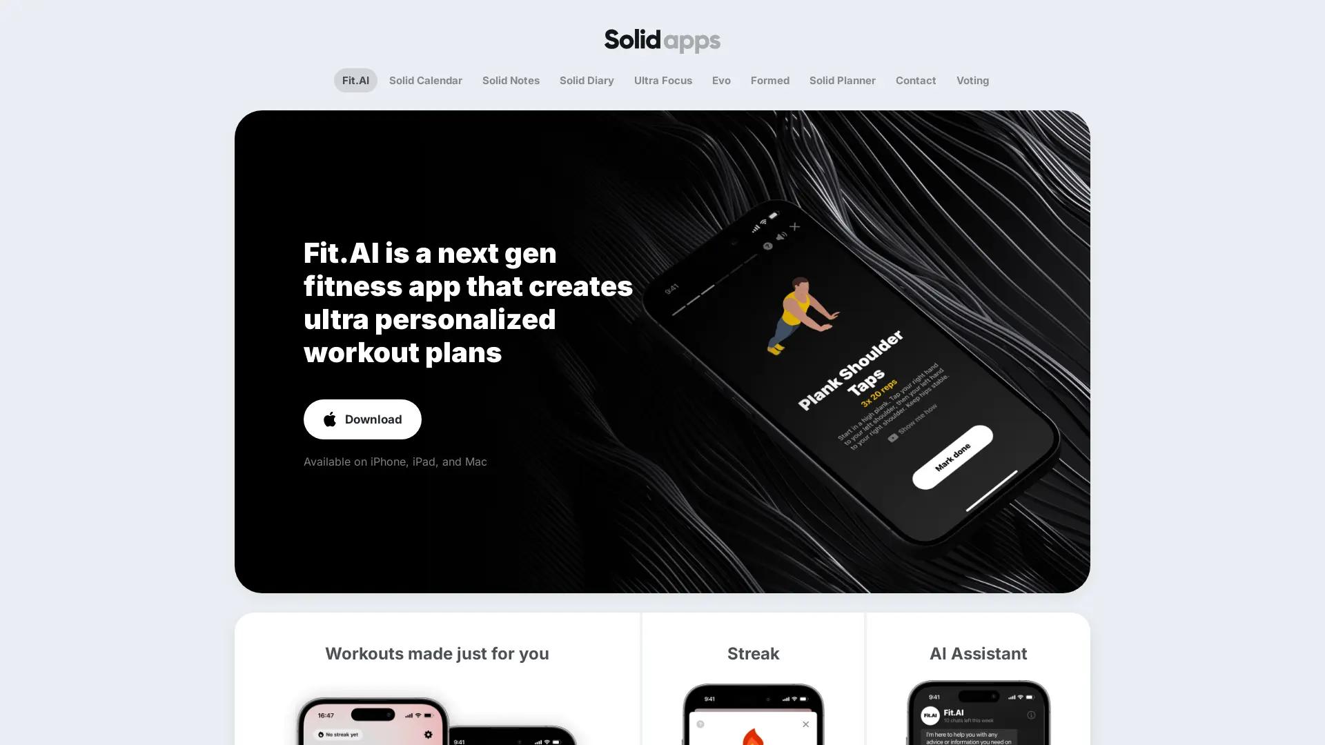 Solid Apps screenshot