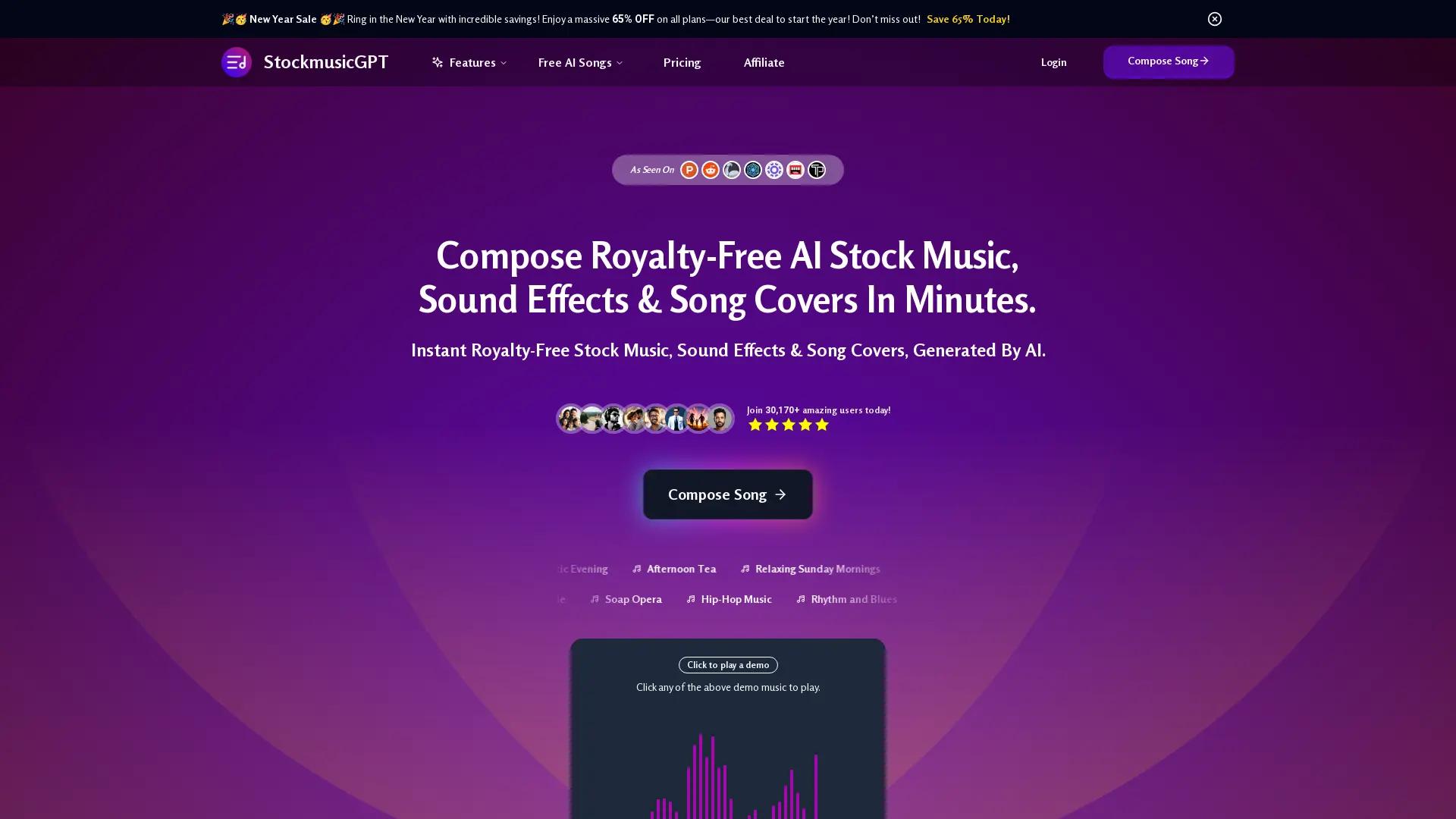 StockmusicGPT screenshot