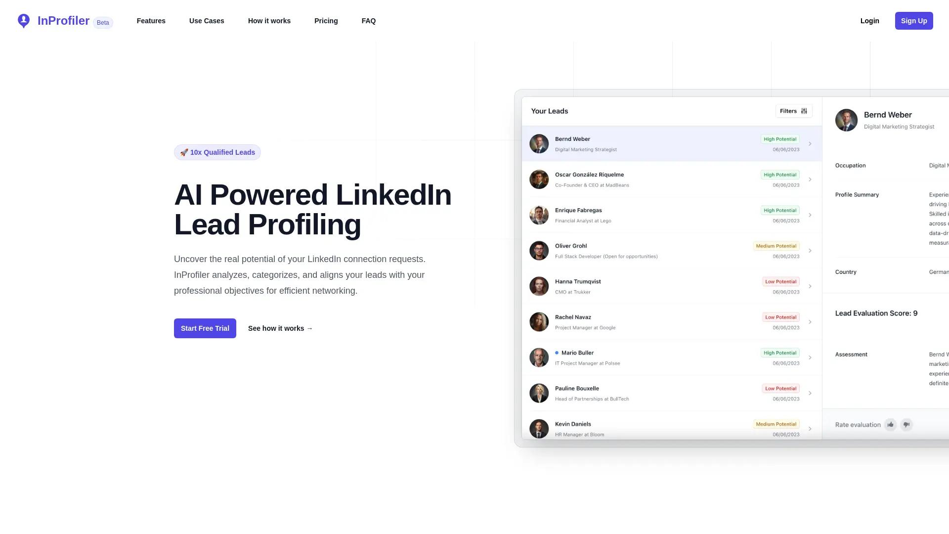 InProfiler screenshot