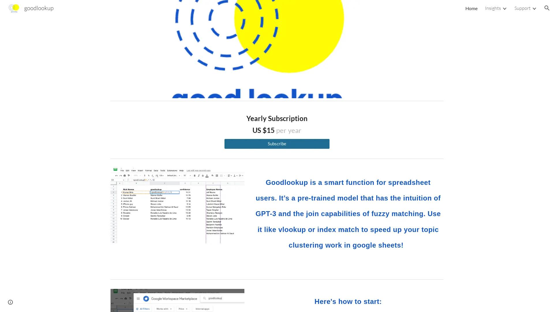 Goodlookup screenshot
