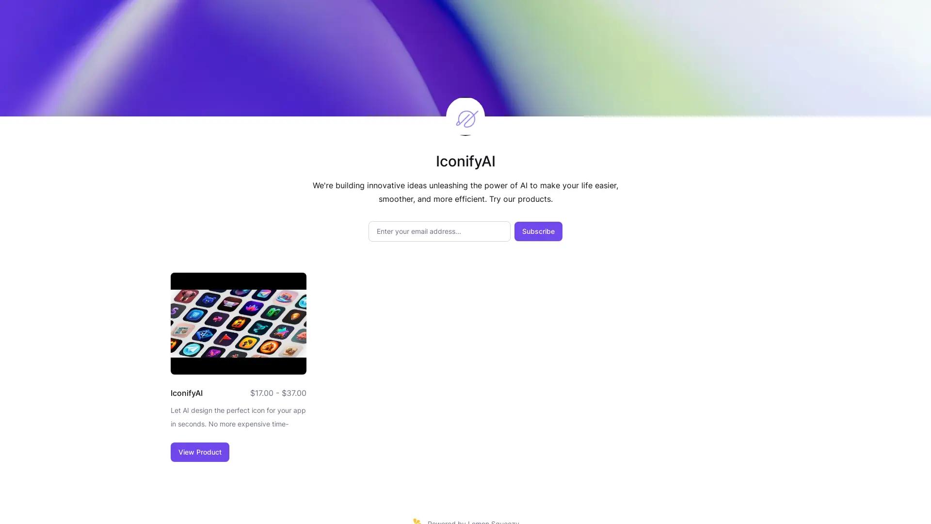 IconifyAI.com screenshot