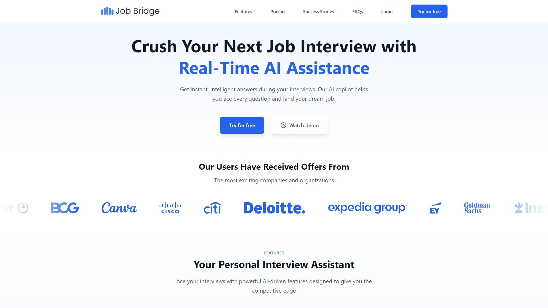 JobBridge screenshot