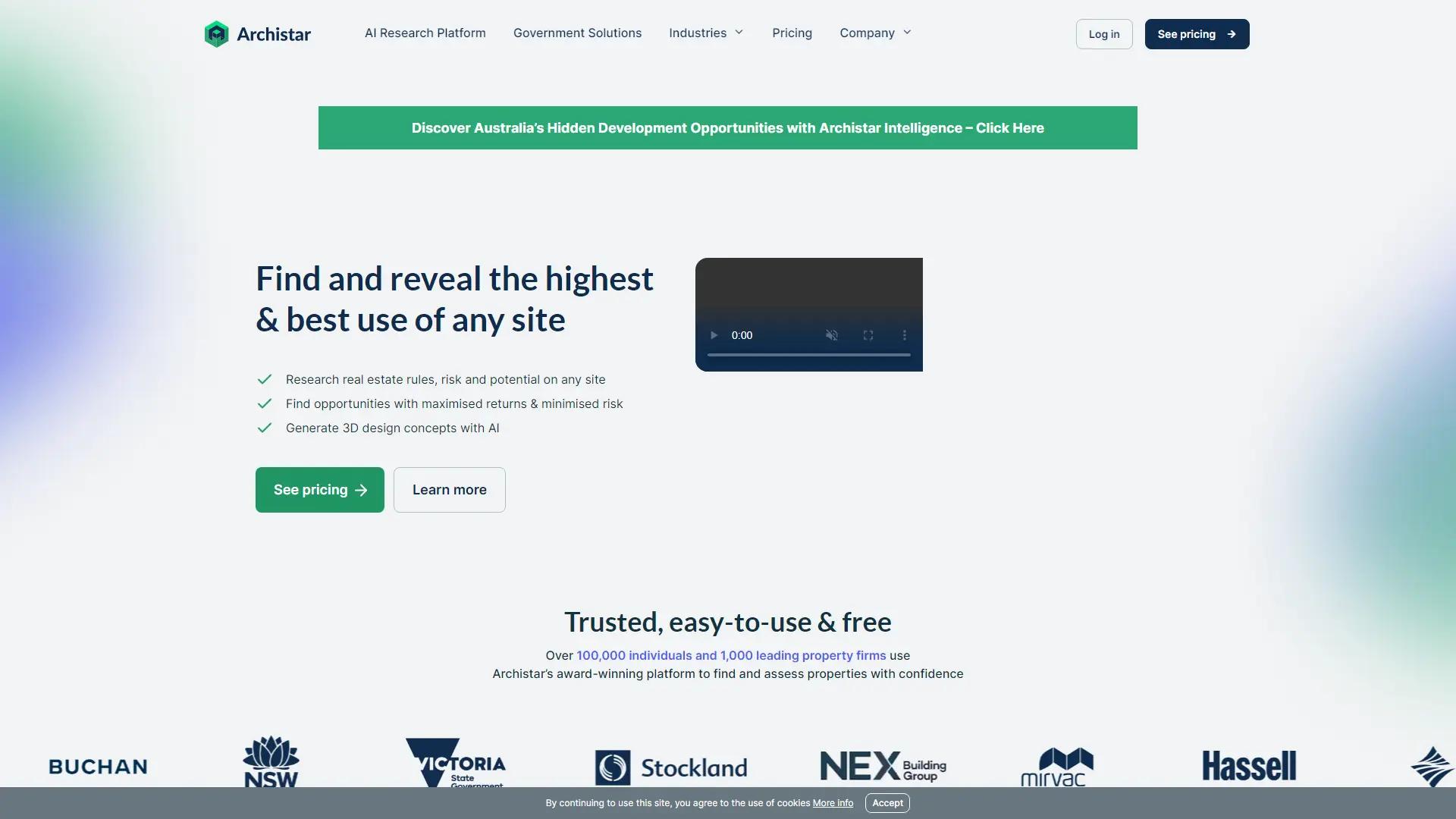 Archistar screenshot