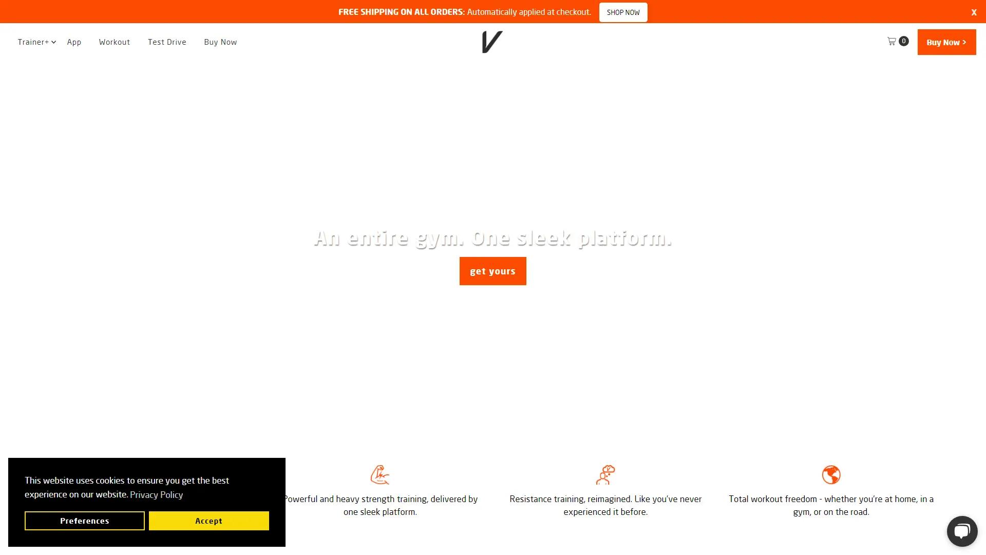 Trainer+ by Vitruvian screenshot