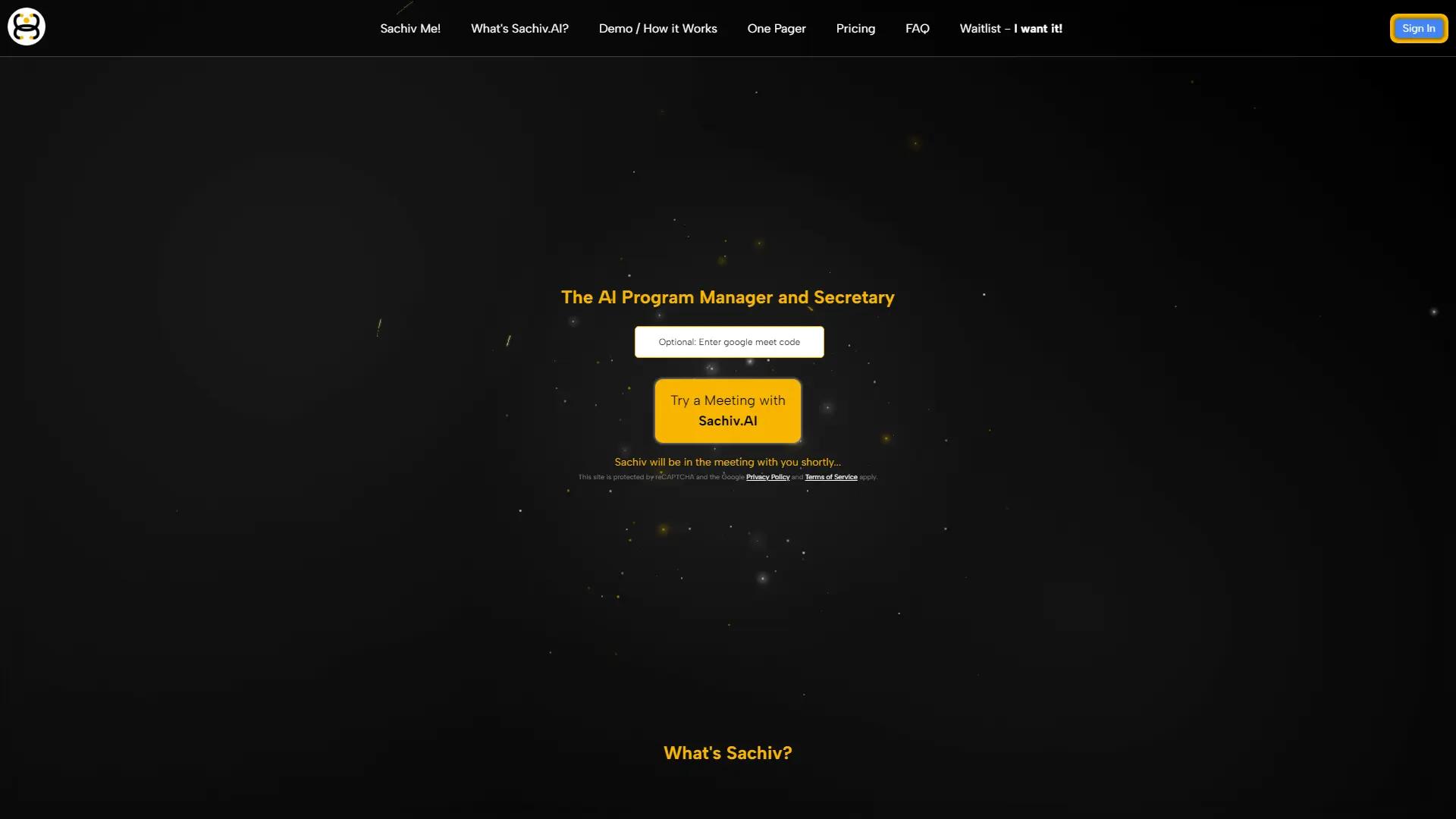 Sachiv.AI screenshot