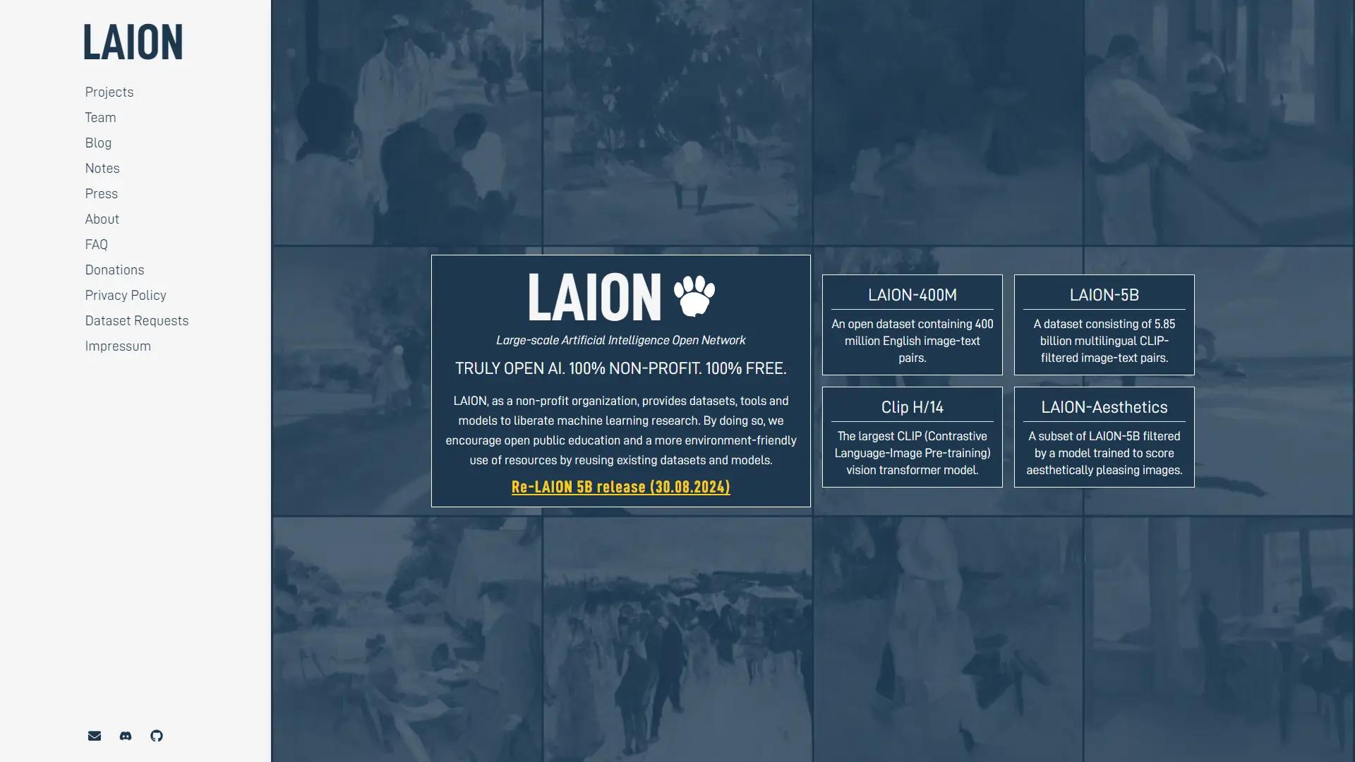 Laion screenshot