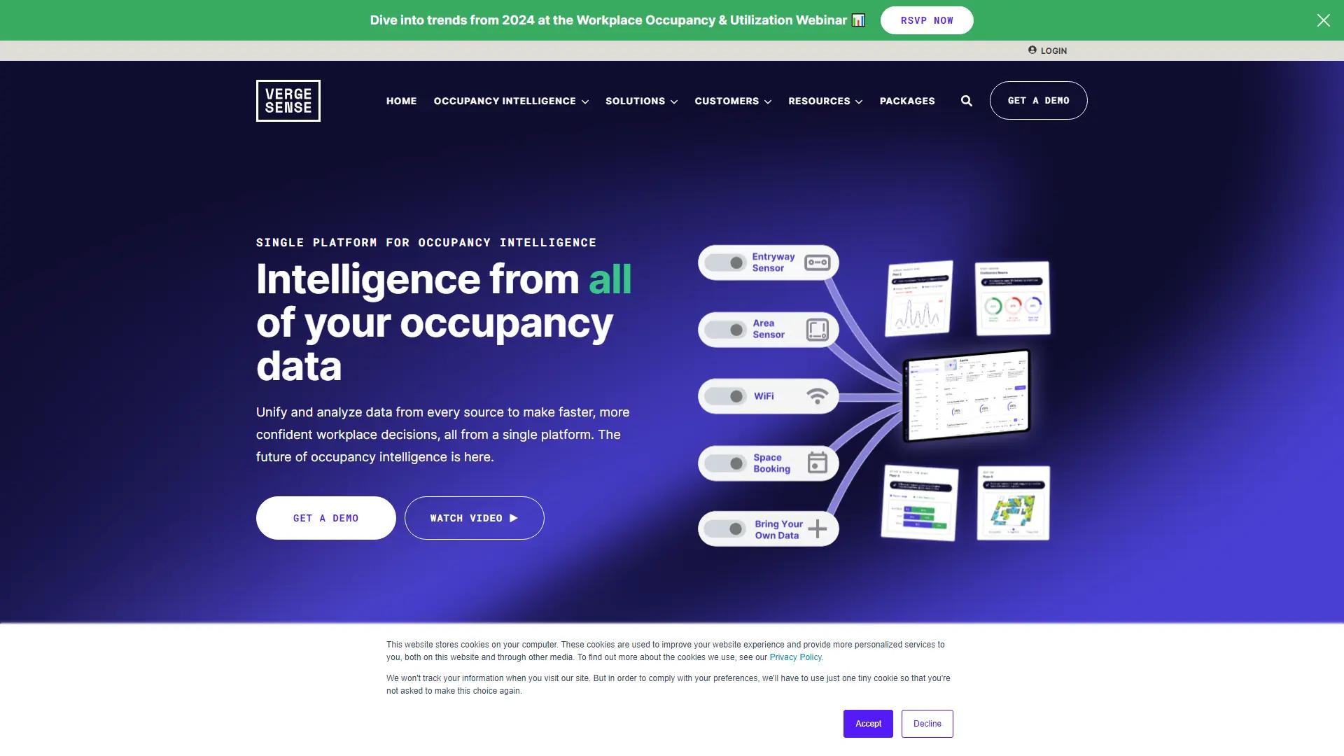Vergesense screenshot