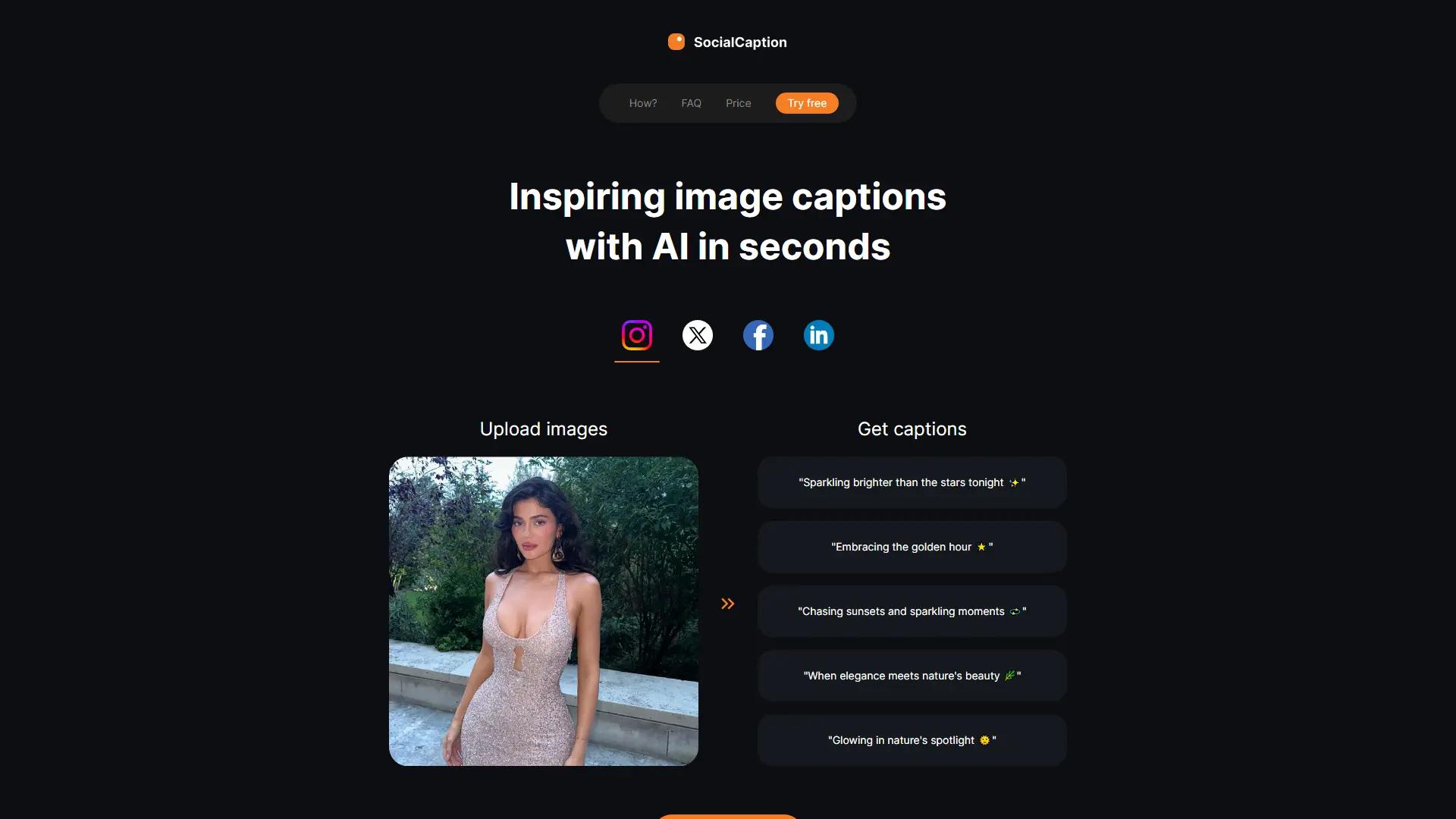 Social Caption screenshot