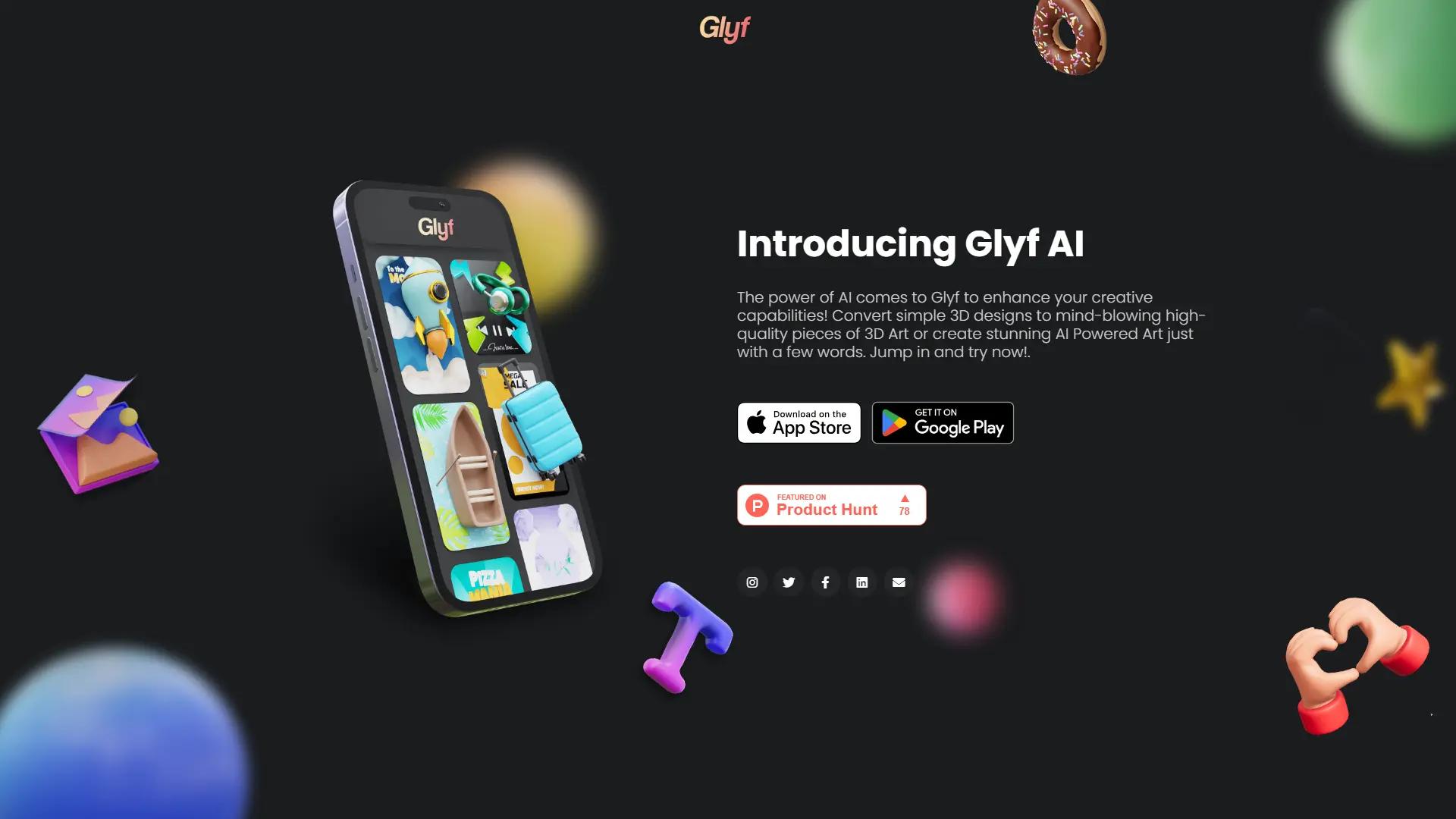 Glyf screenshot