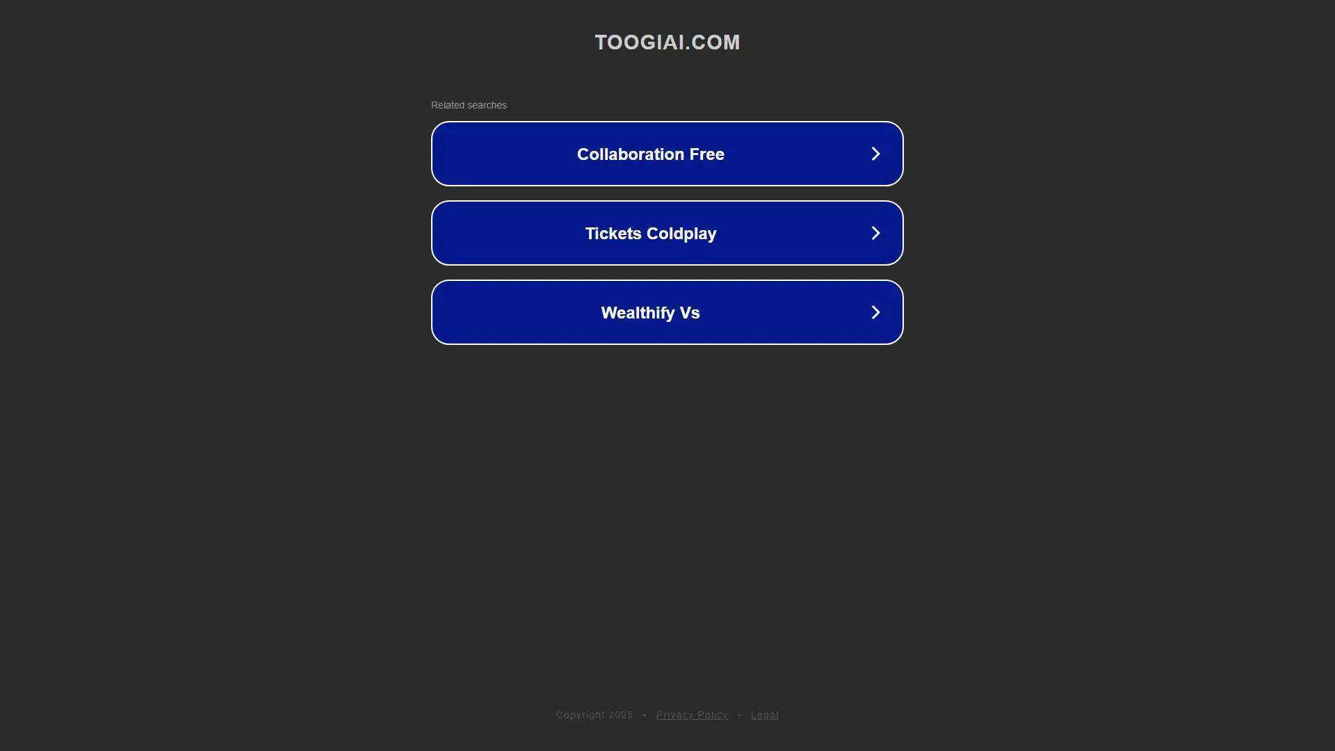 Toogi AI screenshot