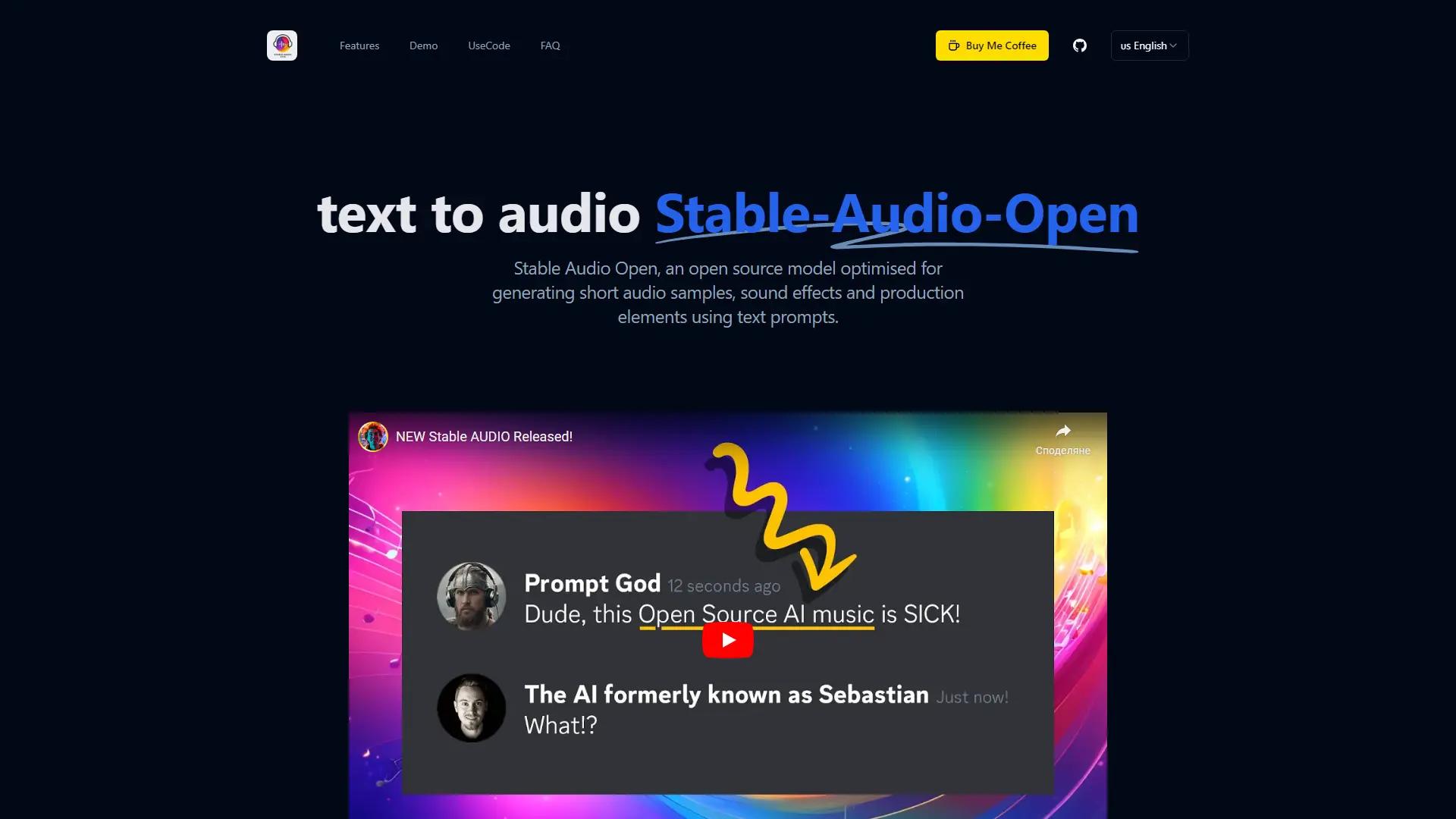 Stable Audio Open screenshot