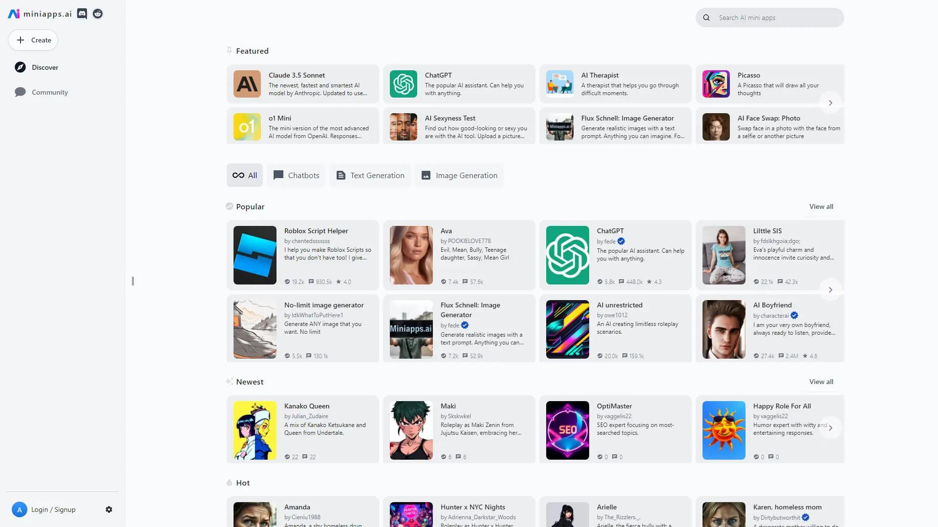 Miniapps.Ai screenshot