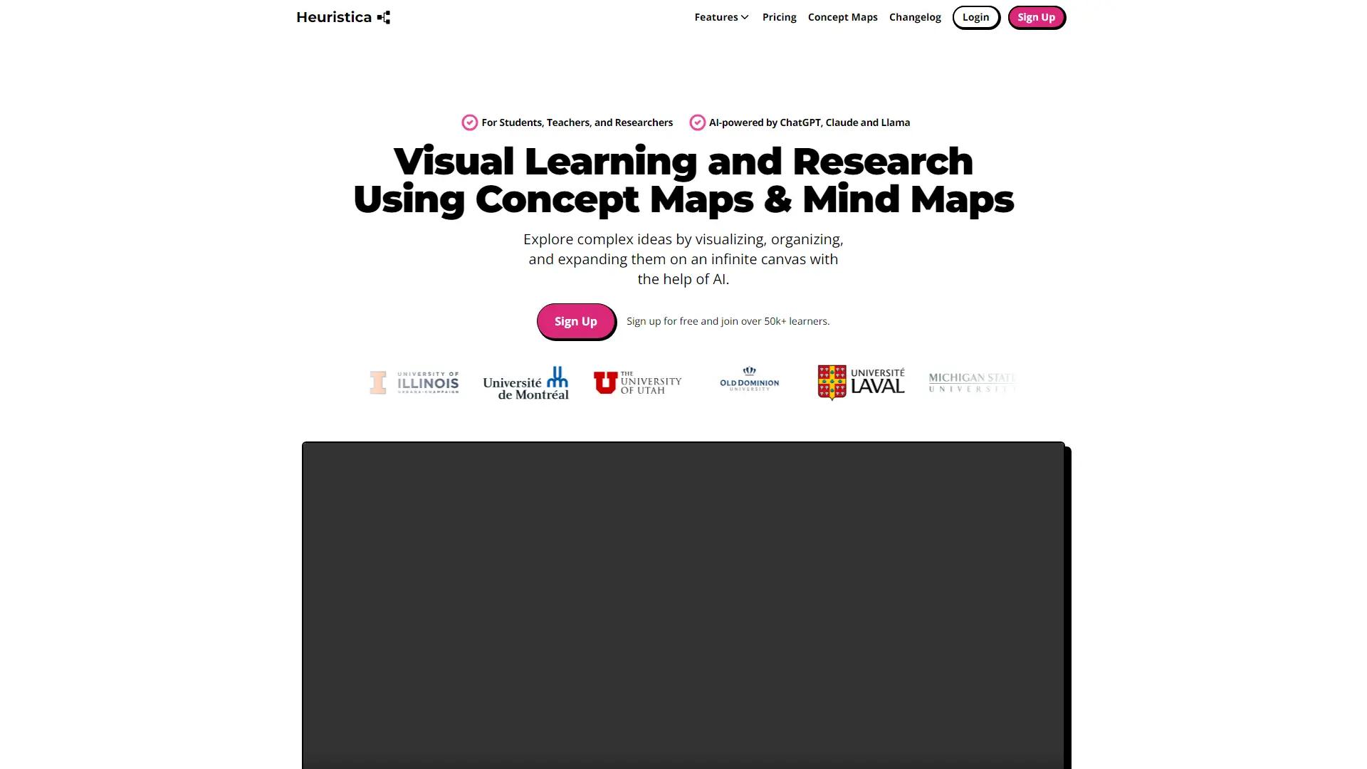 Heuristica screenshot