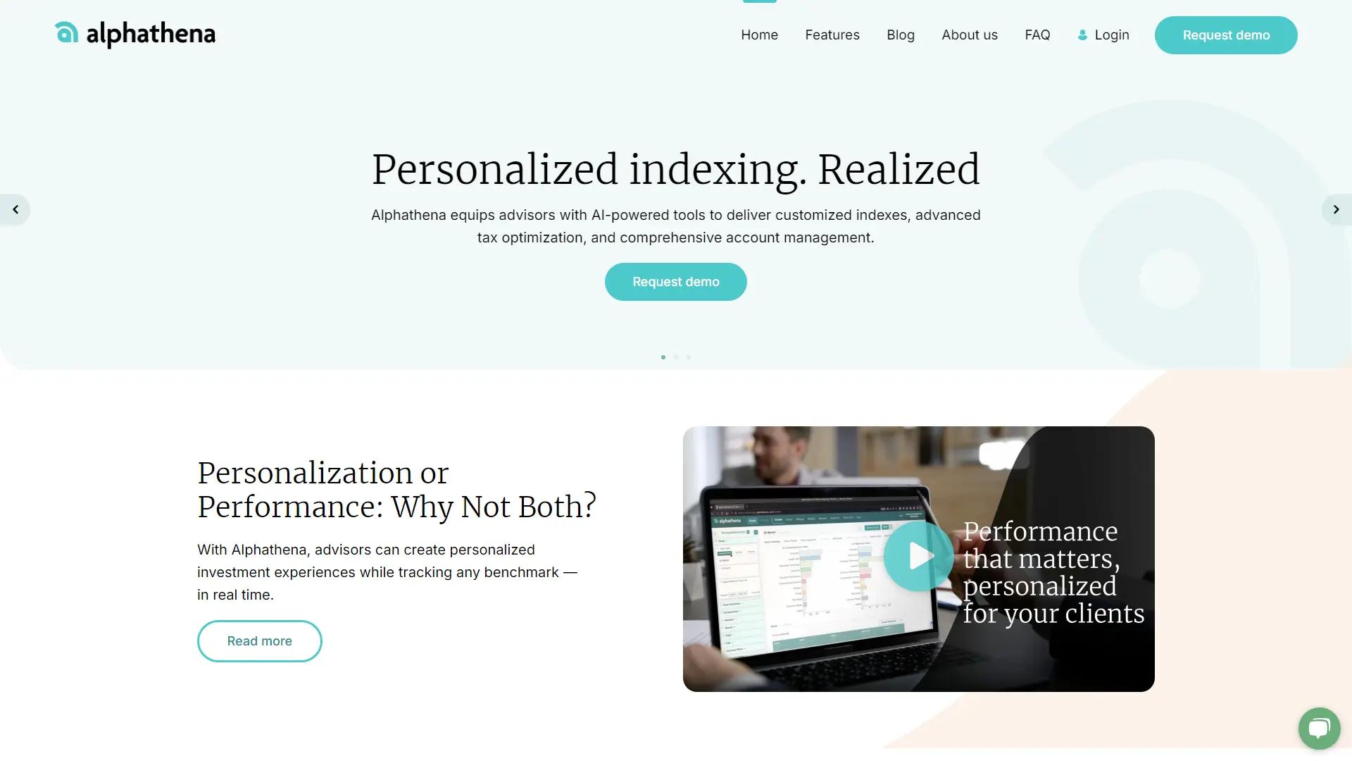 Alphathena screenshot