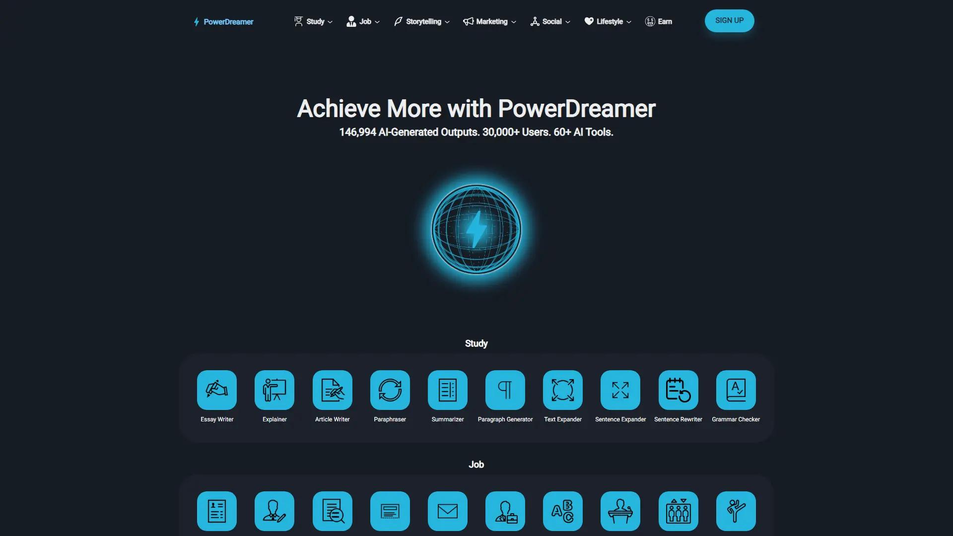 AI Writing Tools for Pros screenshot