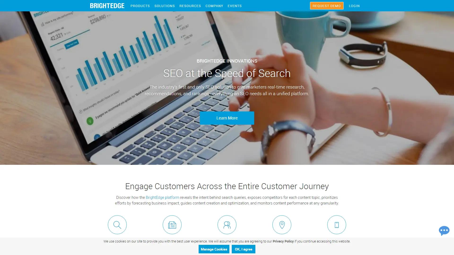 BrightEdge screenshot