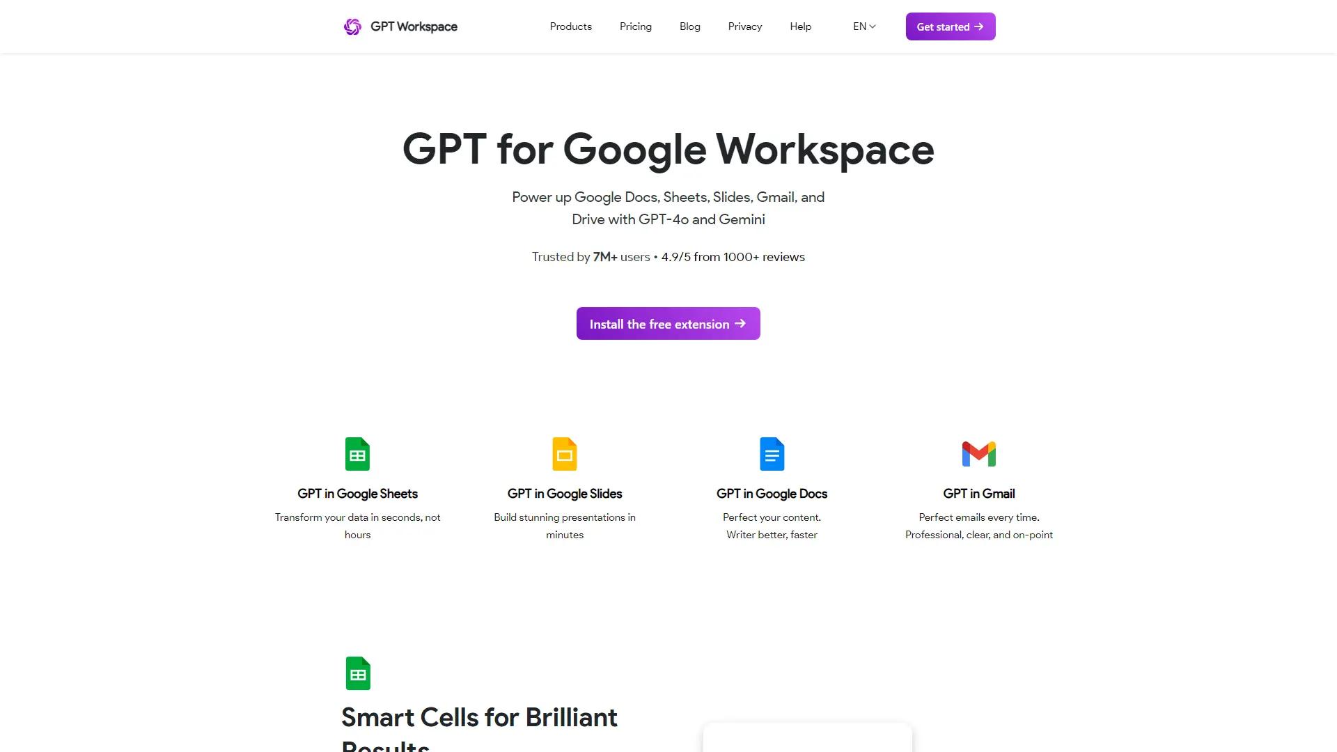 GPT Workspace screenshot