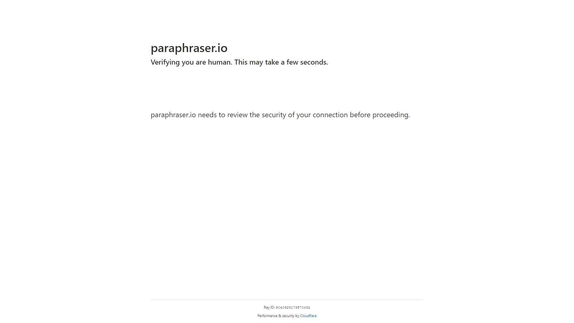 Paraphraser.io screenshot
