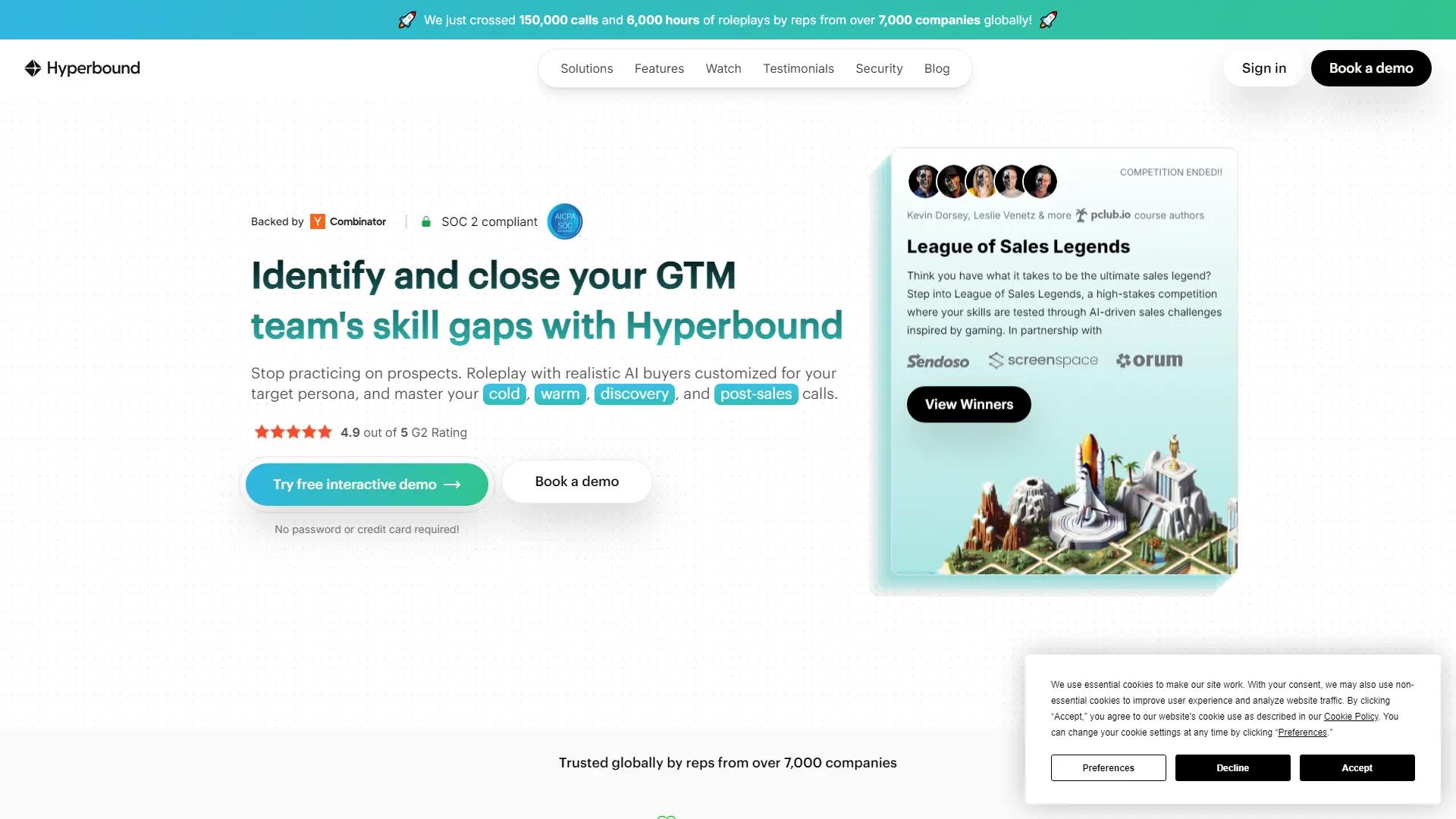 Hyperbound screenshot