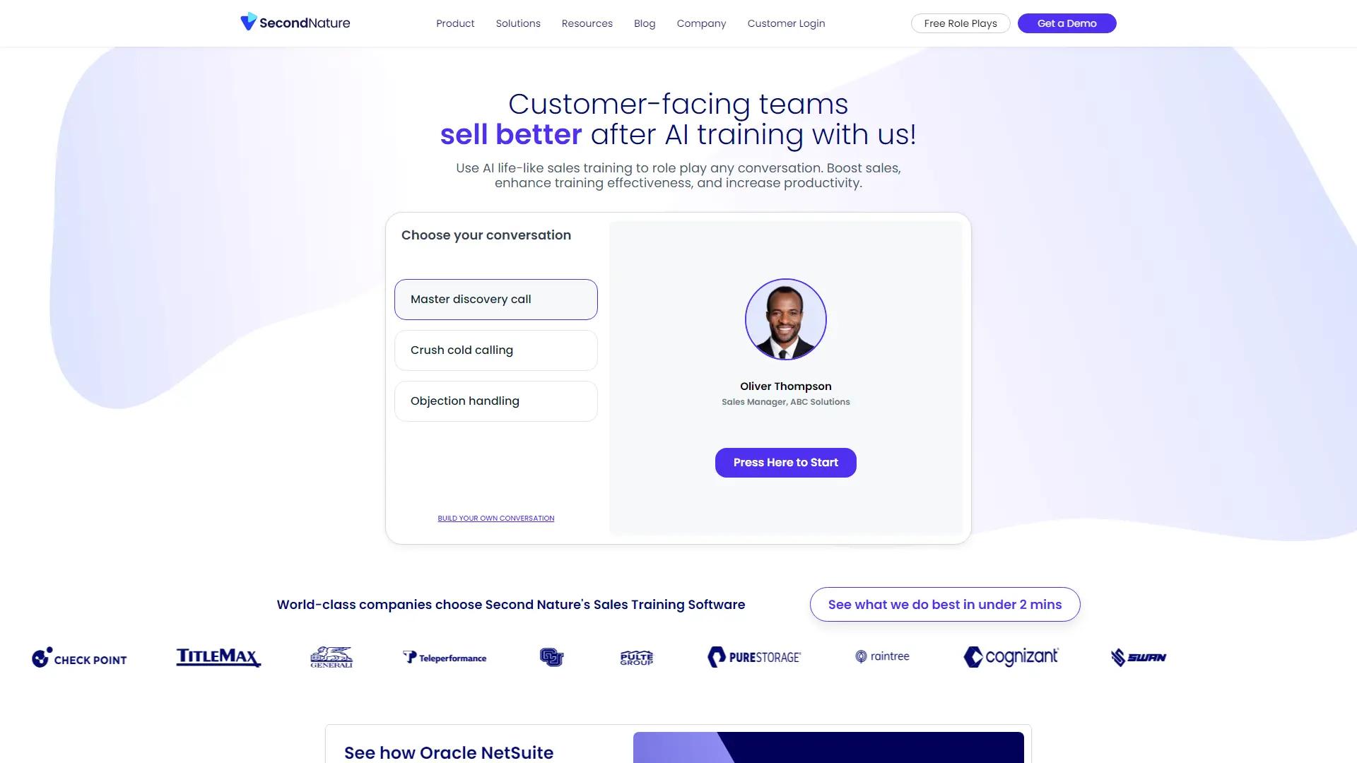 Second Nature AI screenshot