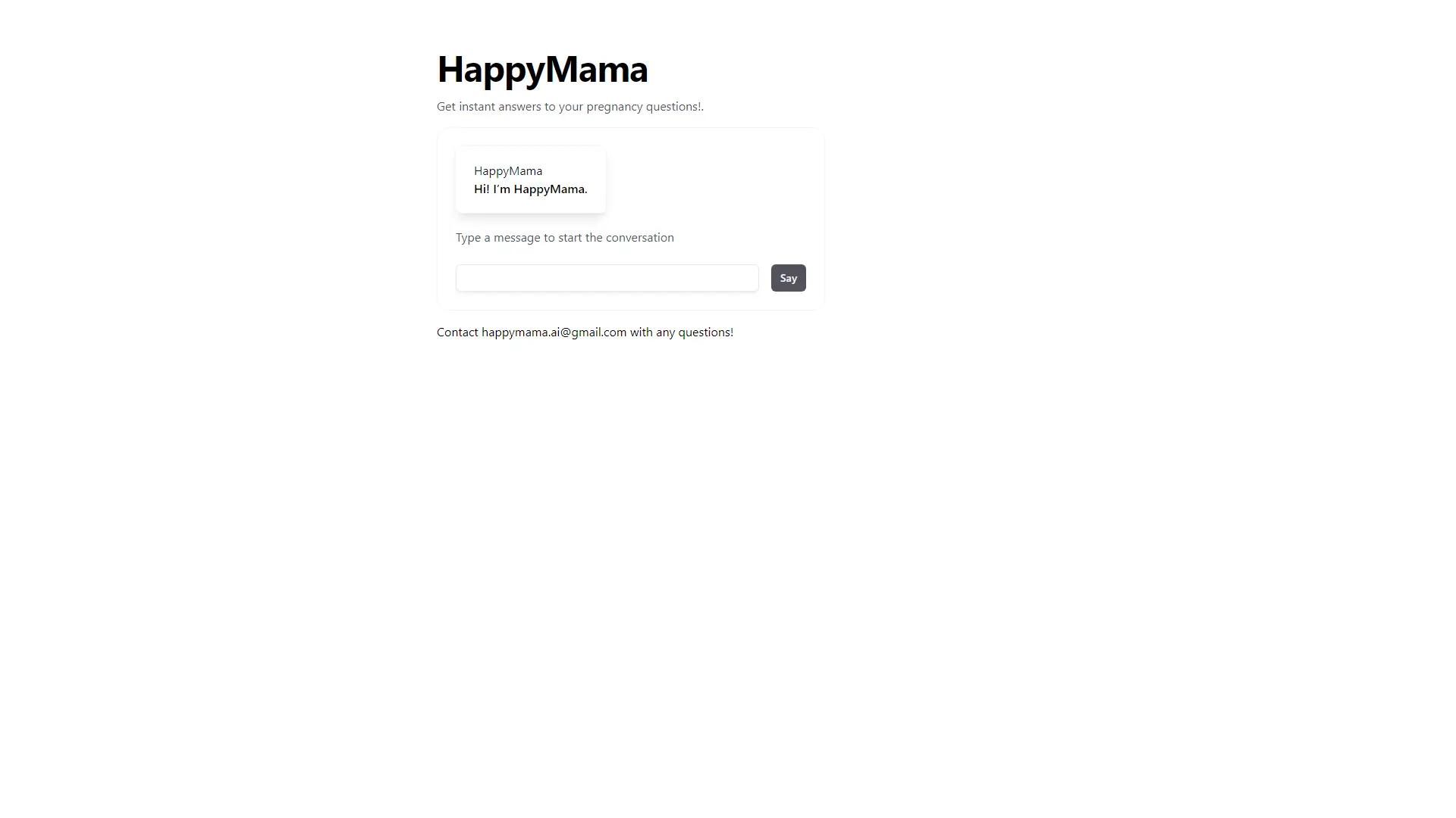 Happy Mama screenshot