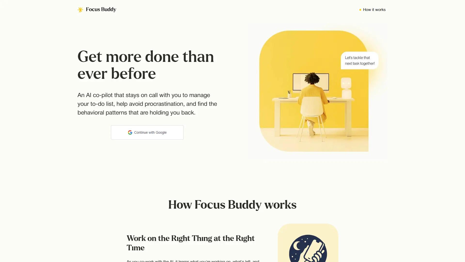 FocusBuddy screenshot
