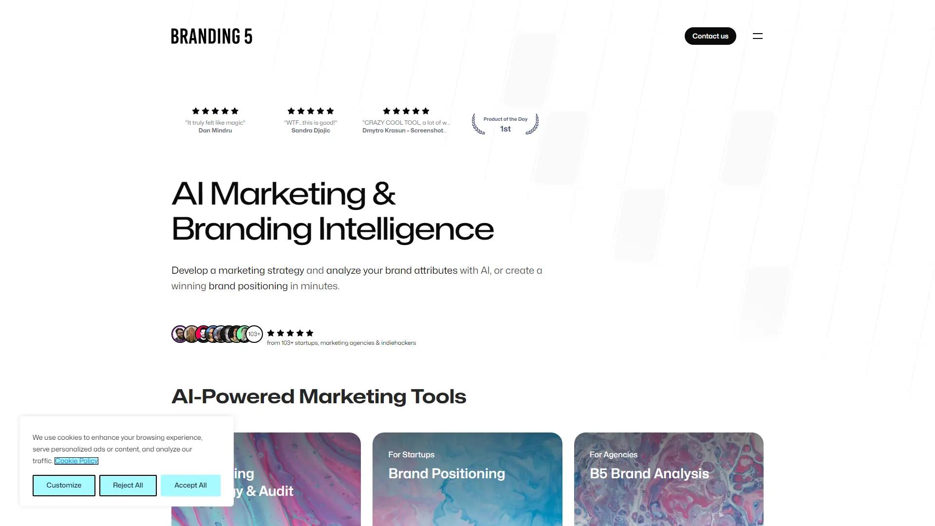 Branding5 screenshot