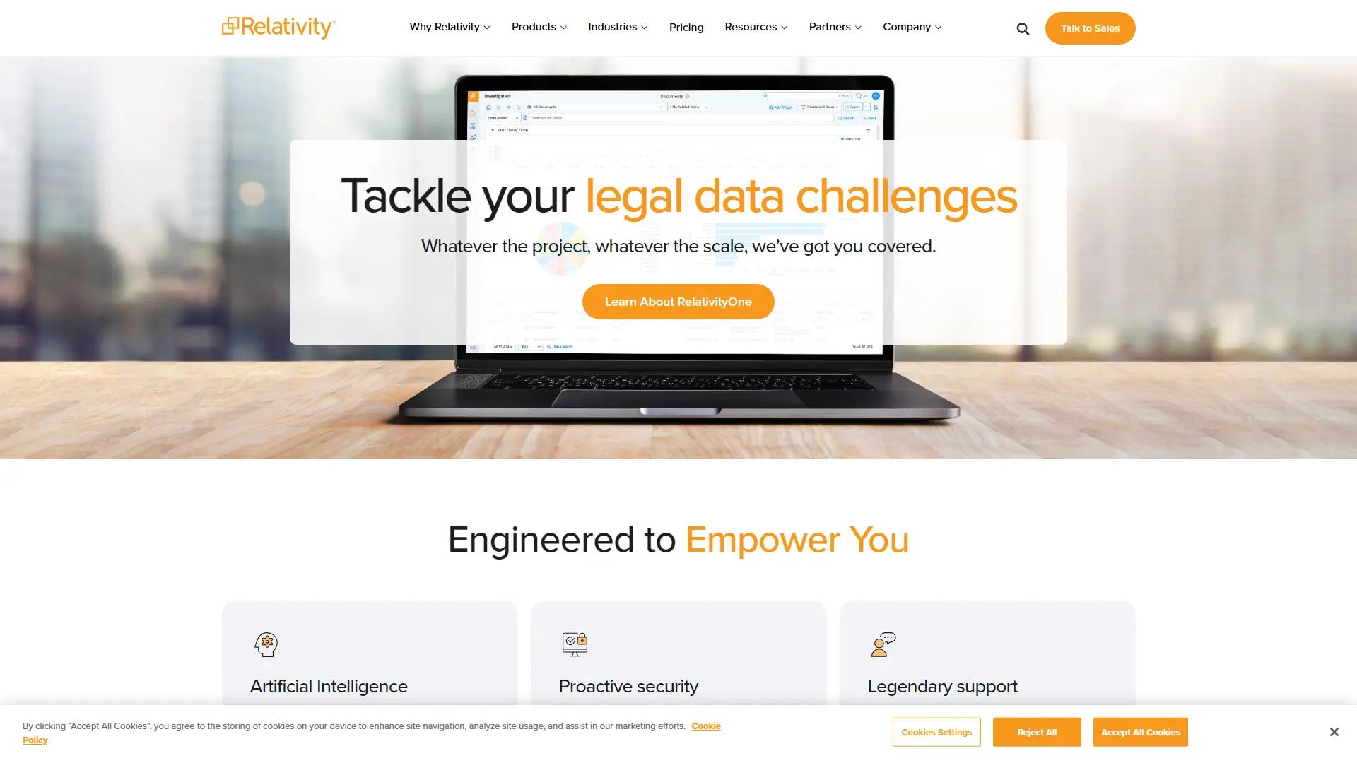 Relativity screenshot