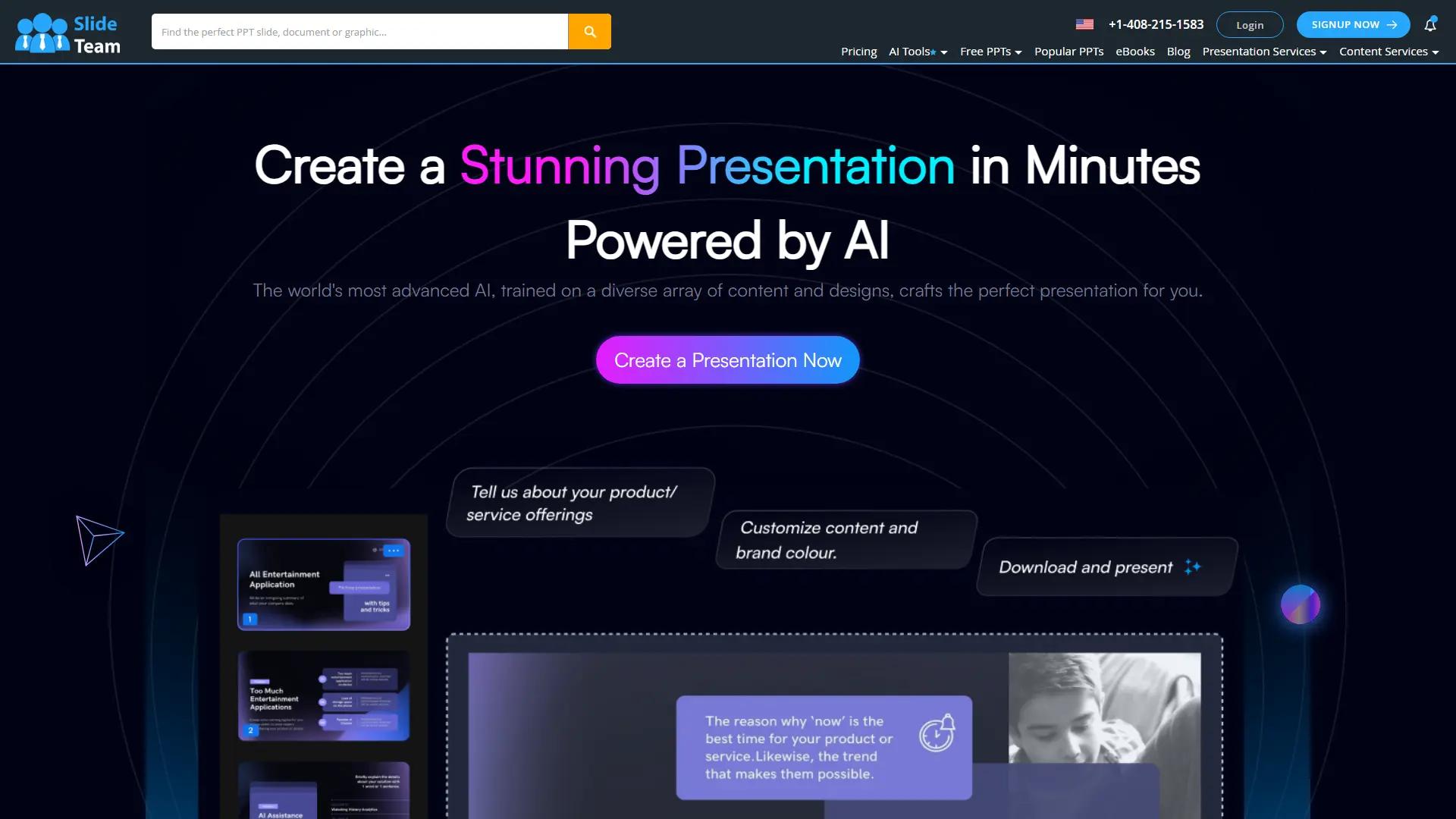 SlideTeam screenshot