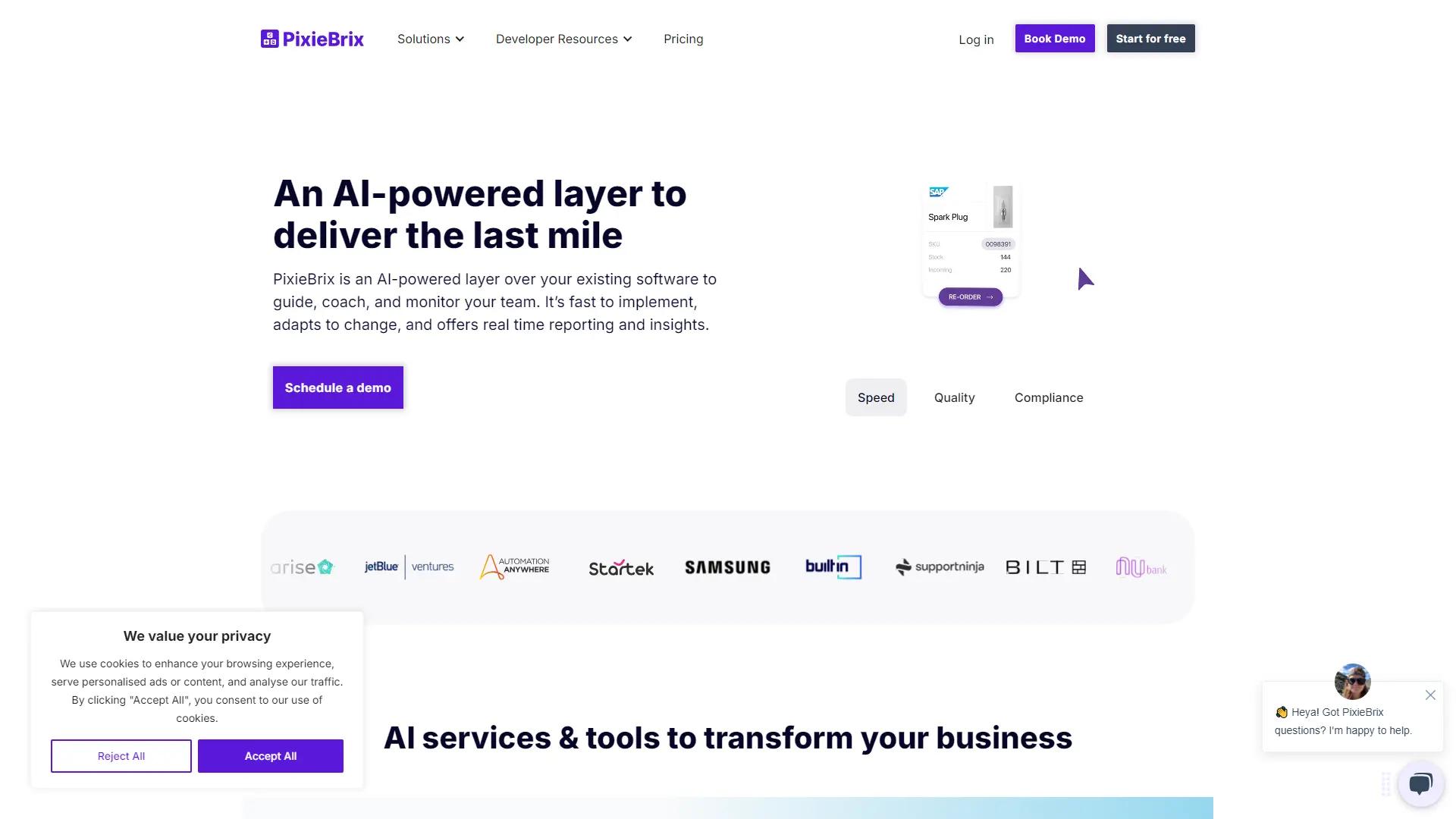 PixieBrix screenshot