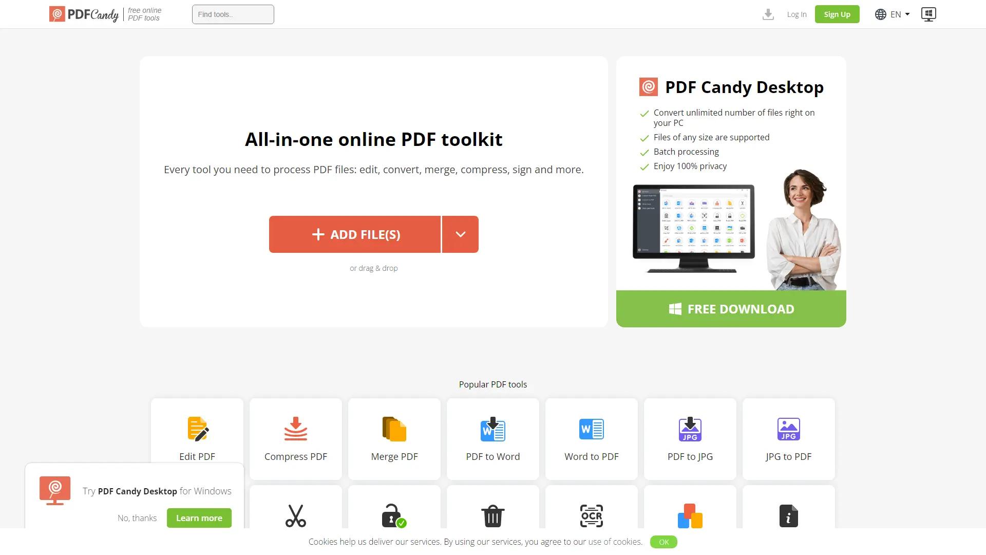 PDF Candy screenshot